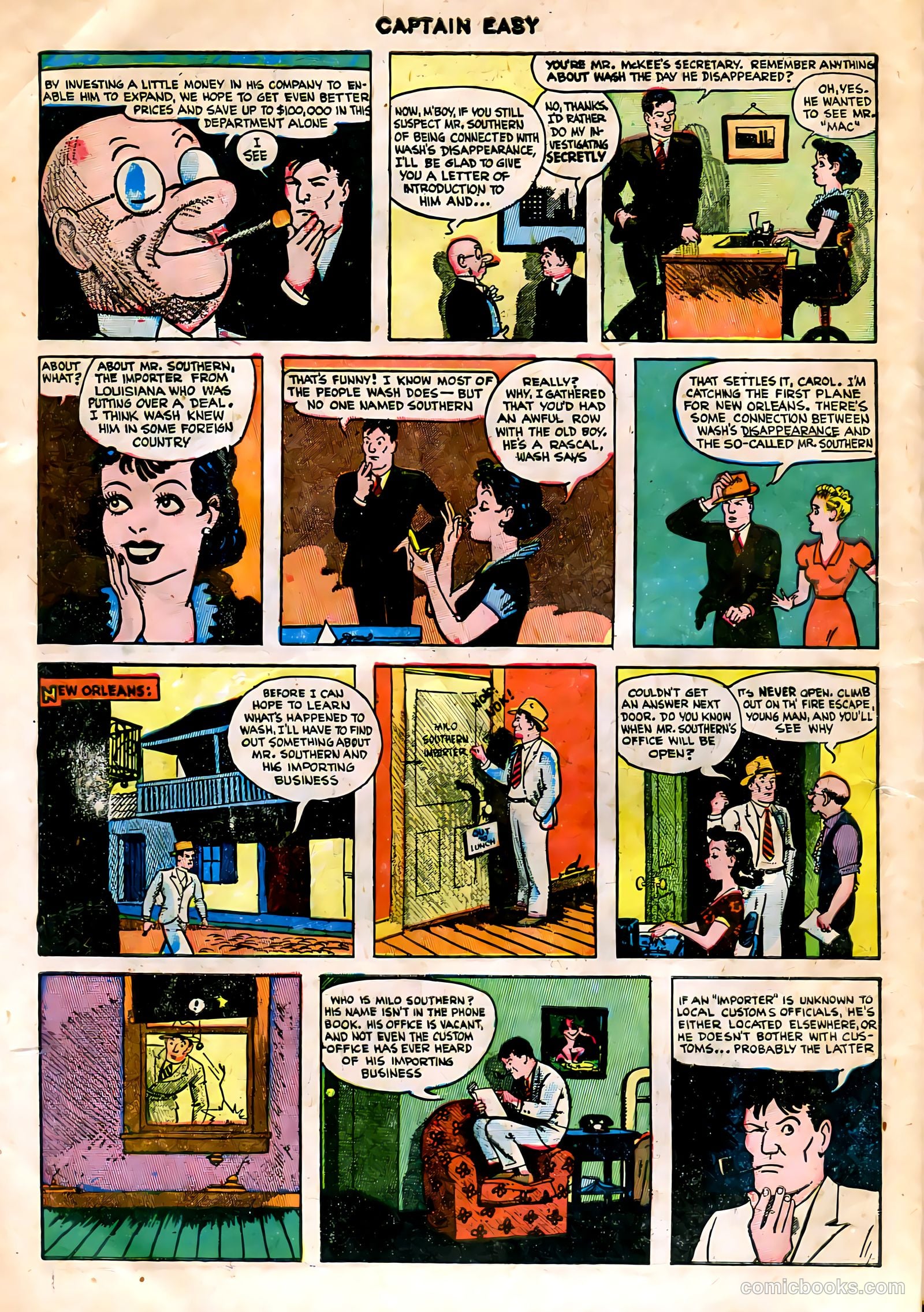 Captain Easy #16 — page 6 of 36