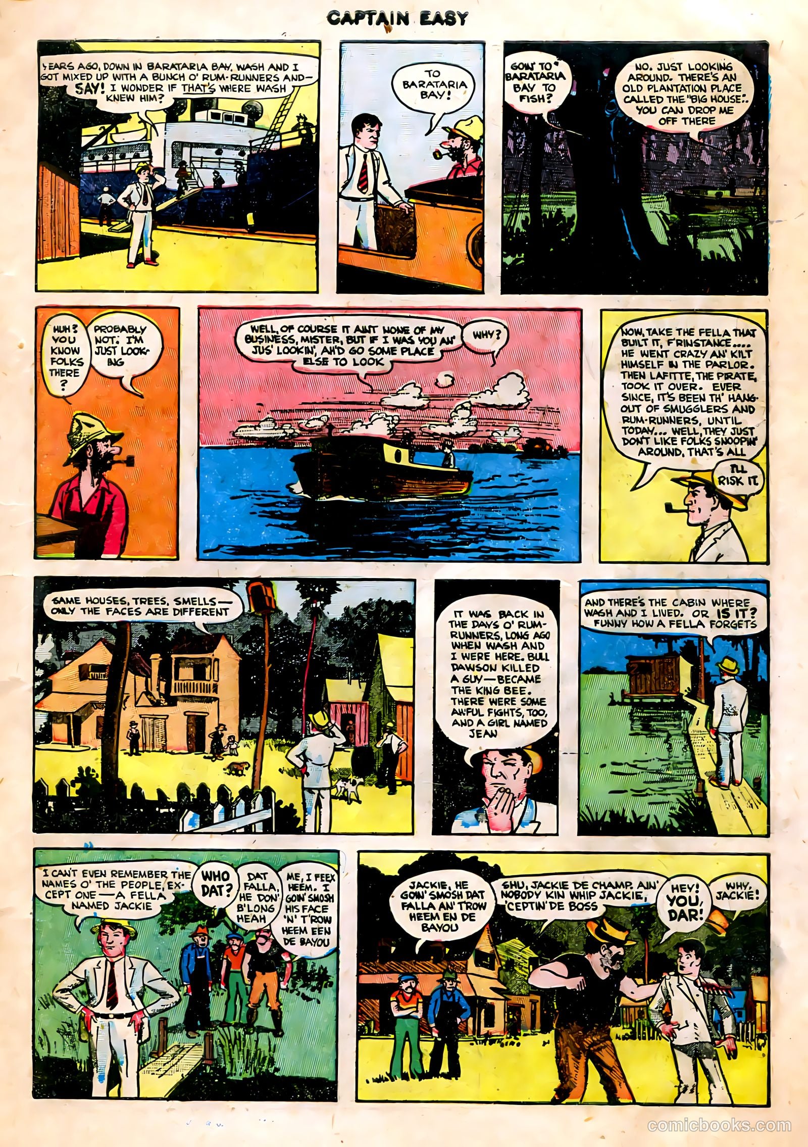 Captain Easy #16 — page 7 of 36