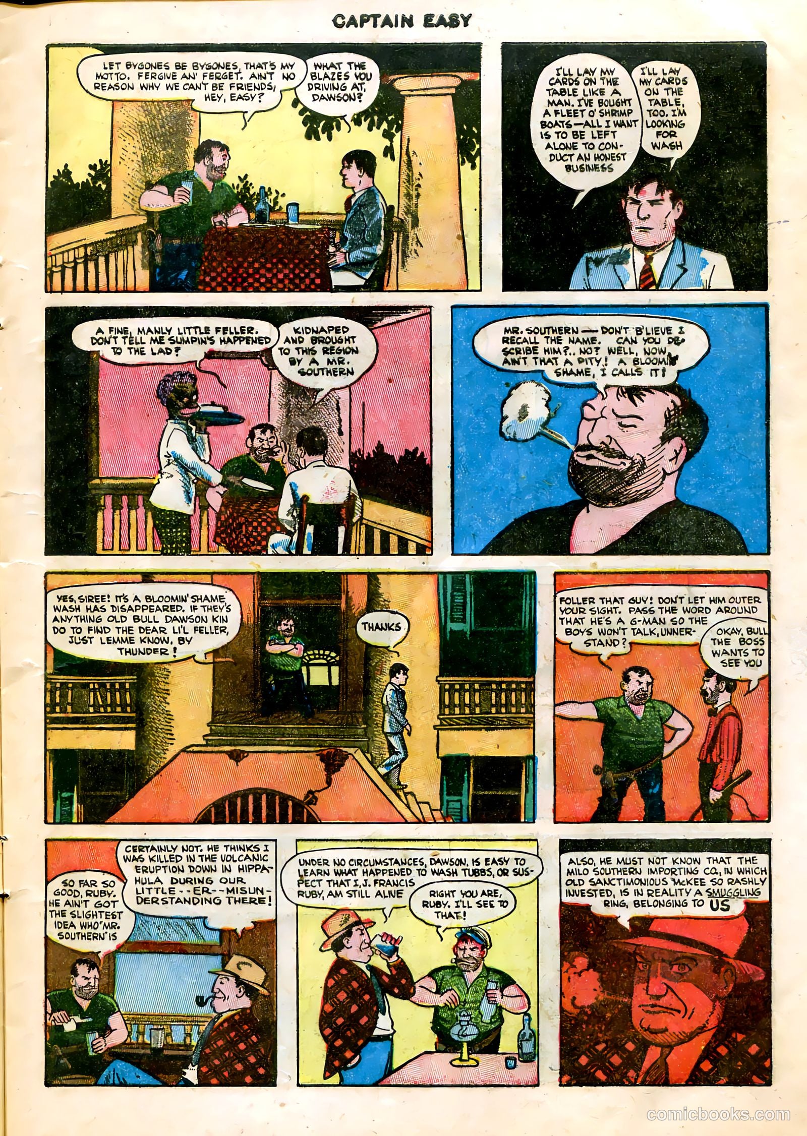 Captain Easy #16 — page 9 of 36
