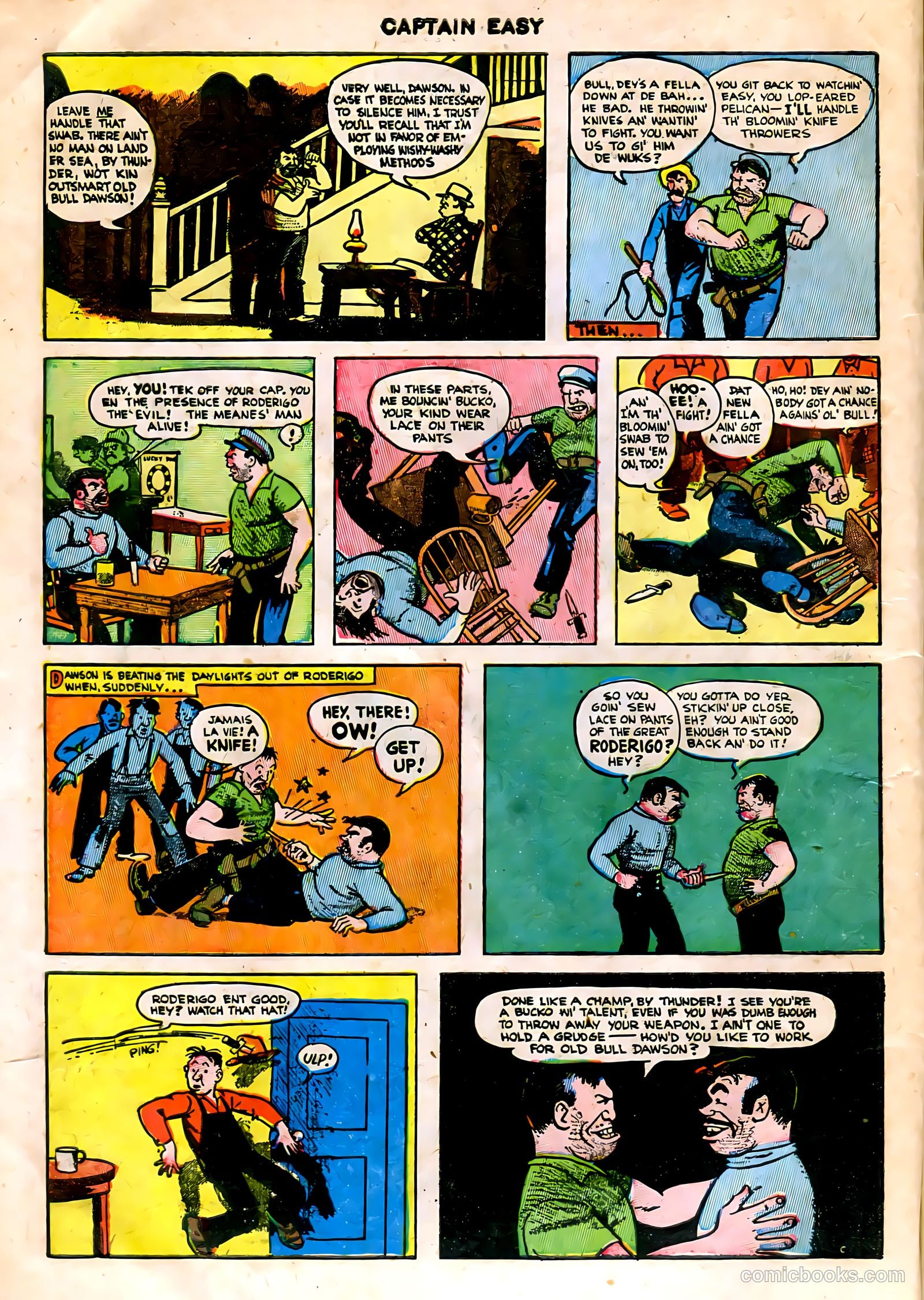 Captain Easy #16 — page 10 of 36