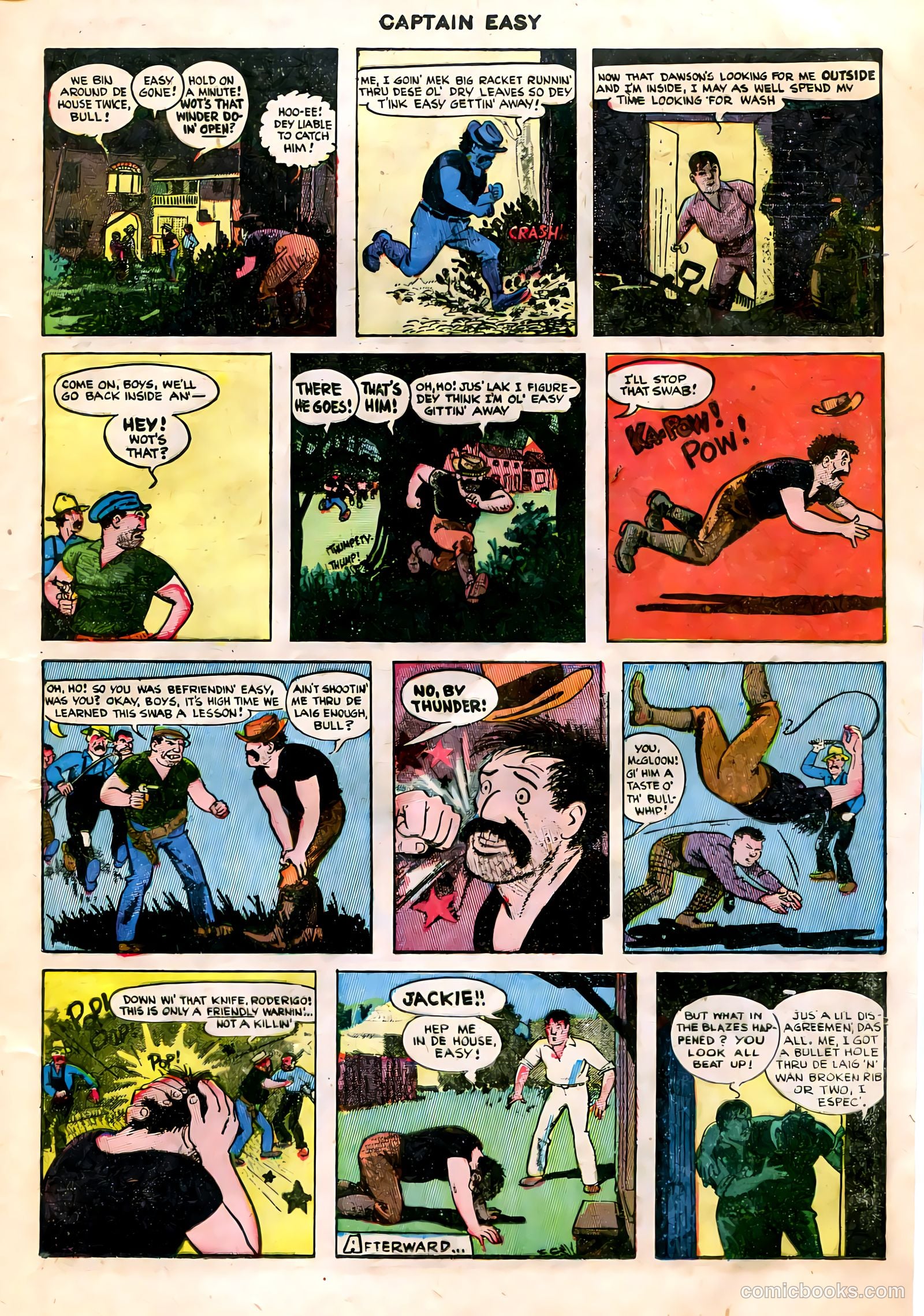 Captain Easy #16 — page 13 of 36