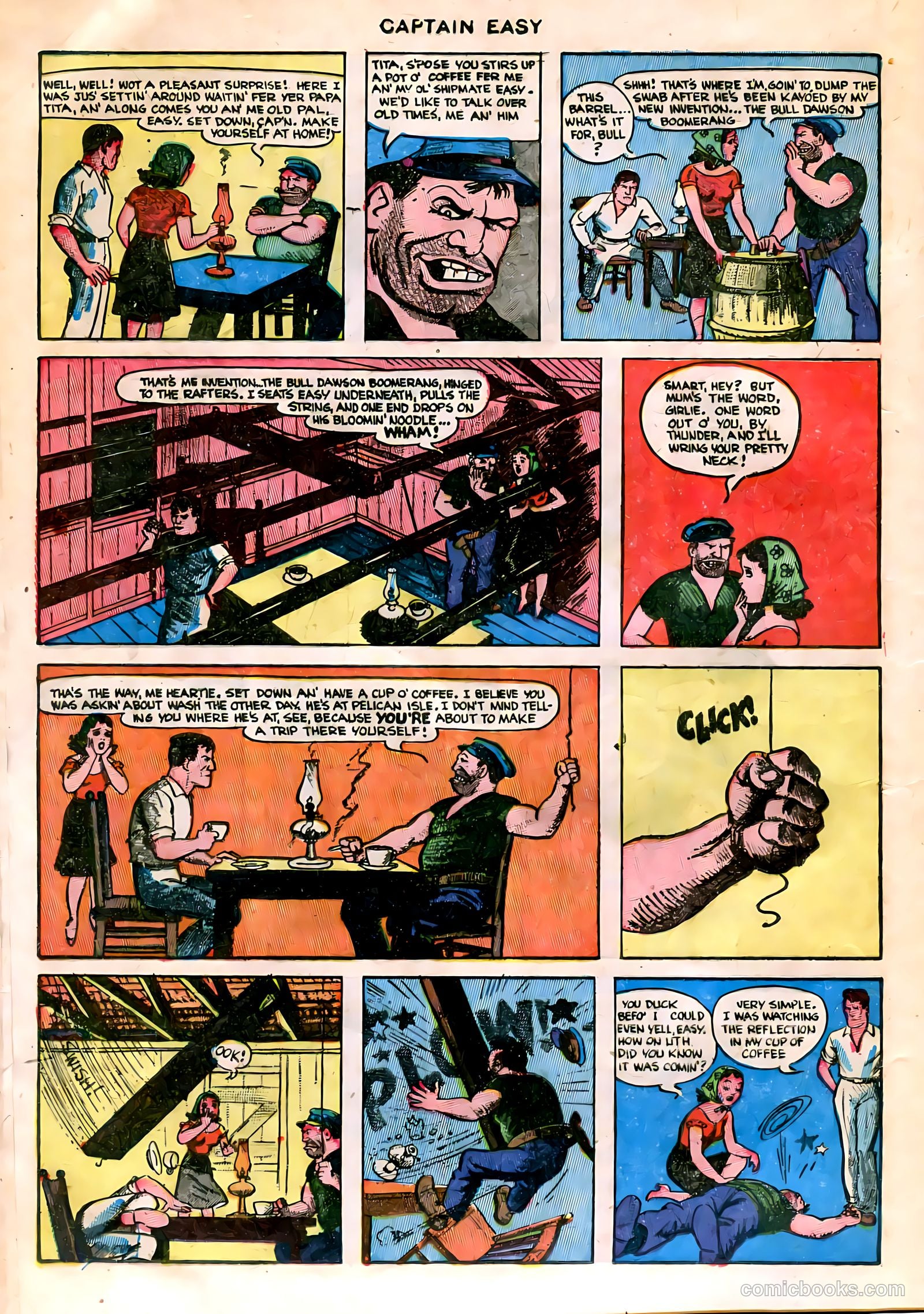 Captain Easy #16 — page 16 of 36