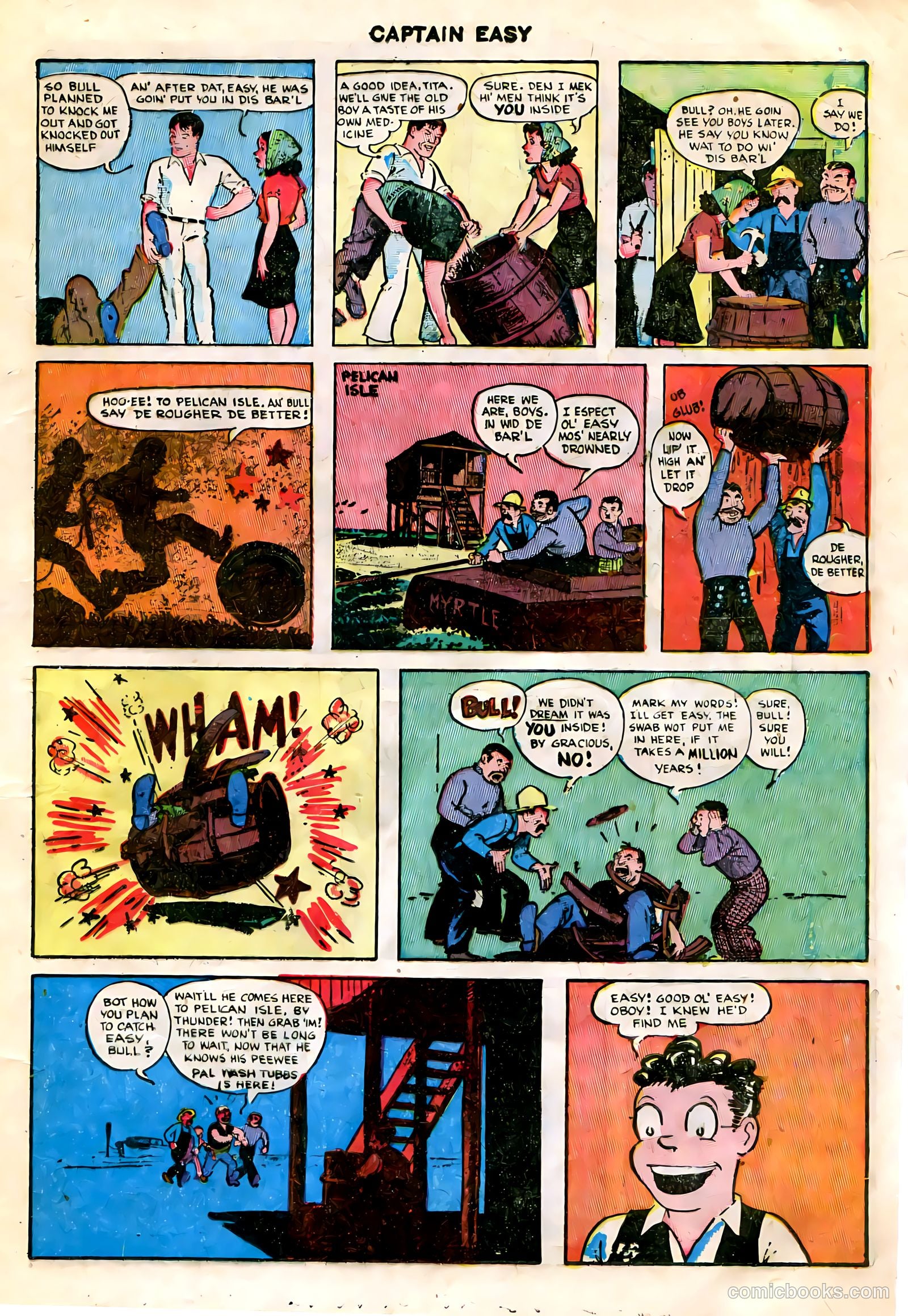 Captain Easy #16 — page 17 of 36