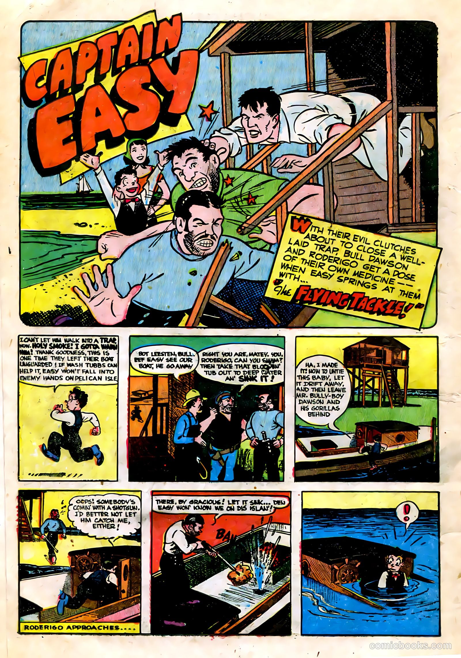 Captain Easy #16 — page 18 of 36