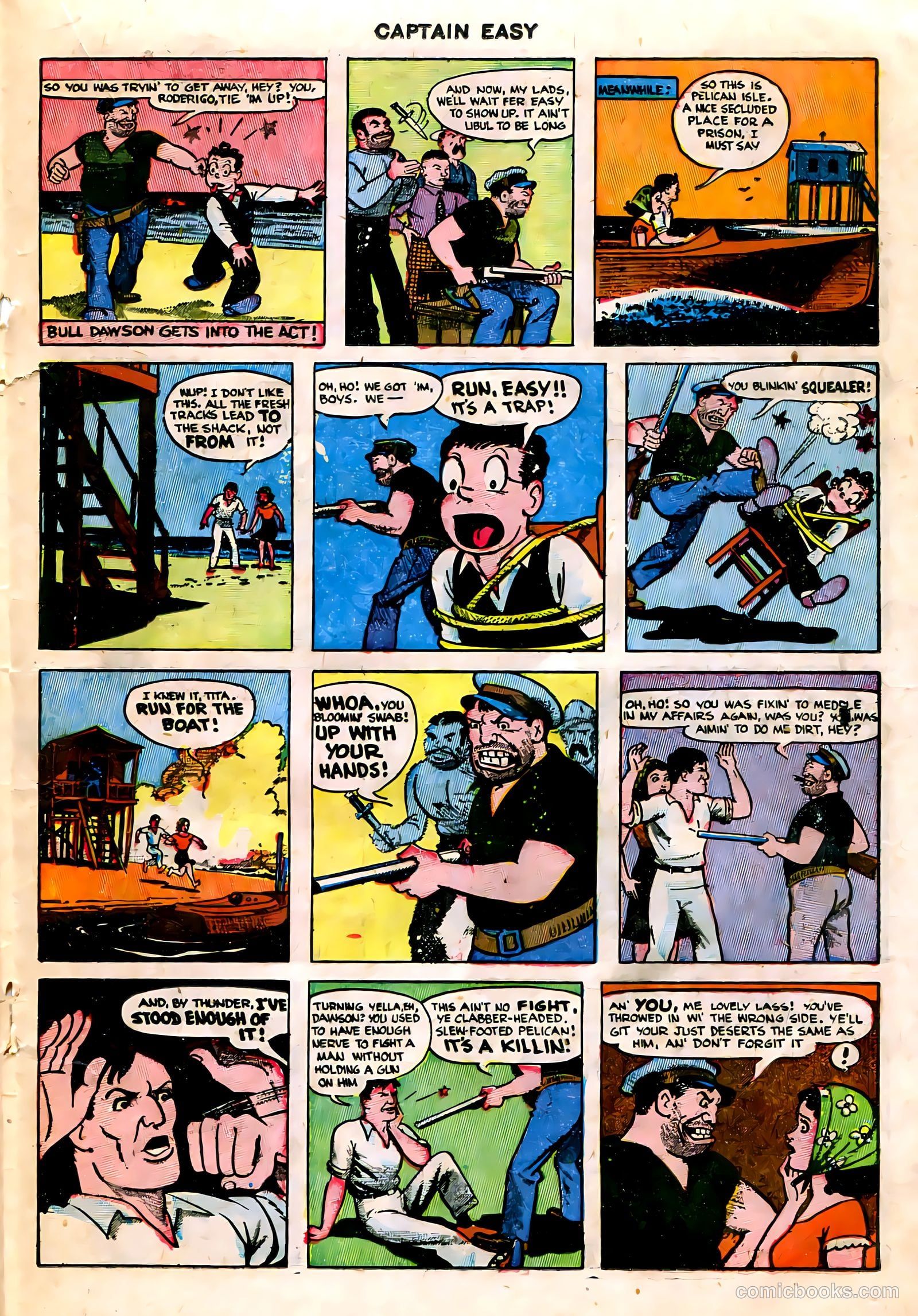 Captain Easy #16 — page 19 of 36