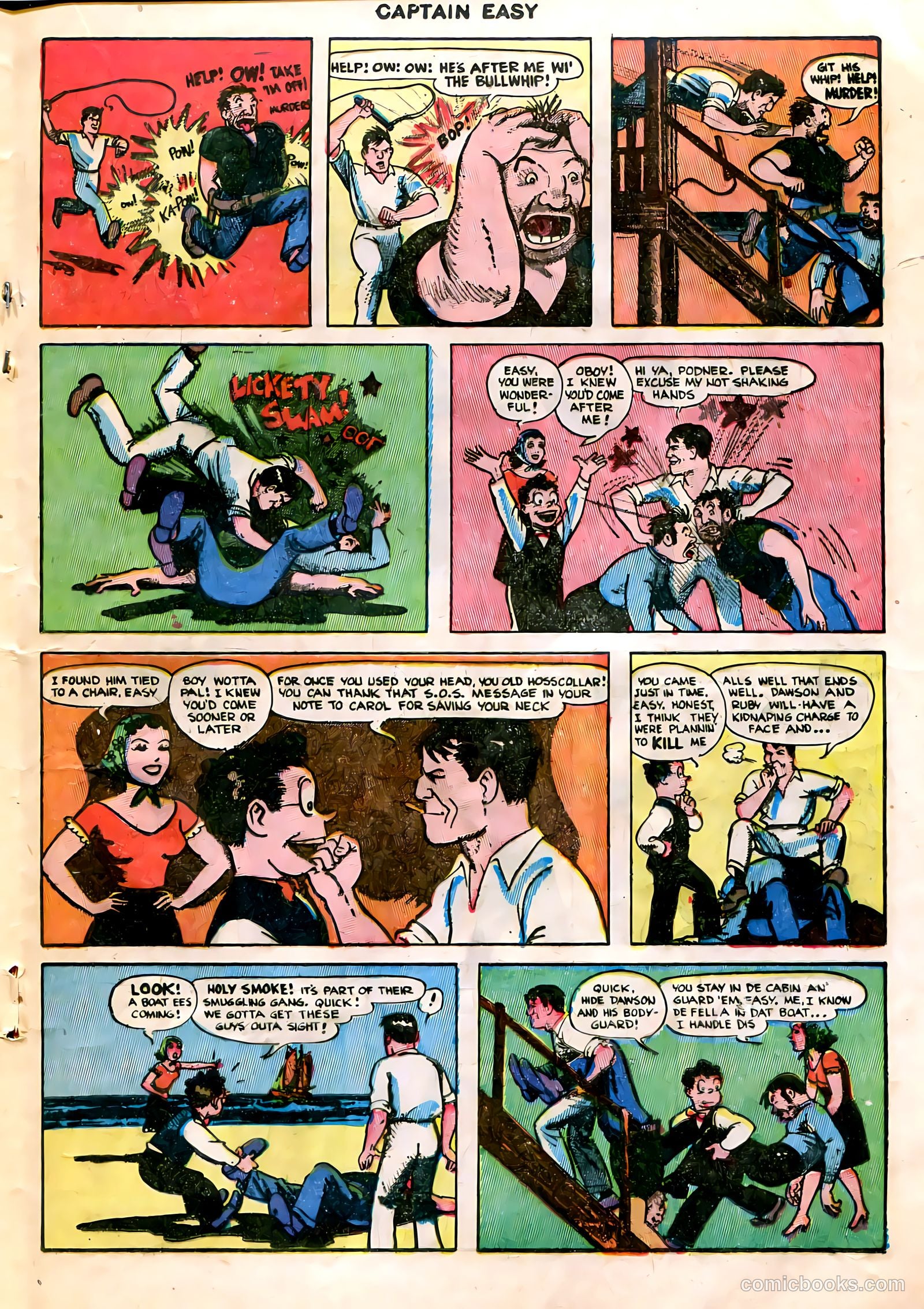 Captain Easy #16 — page 21 of 36