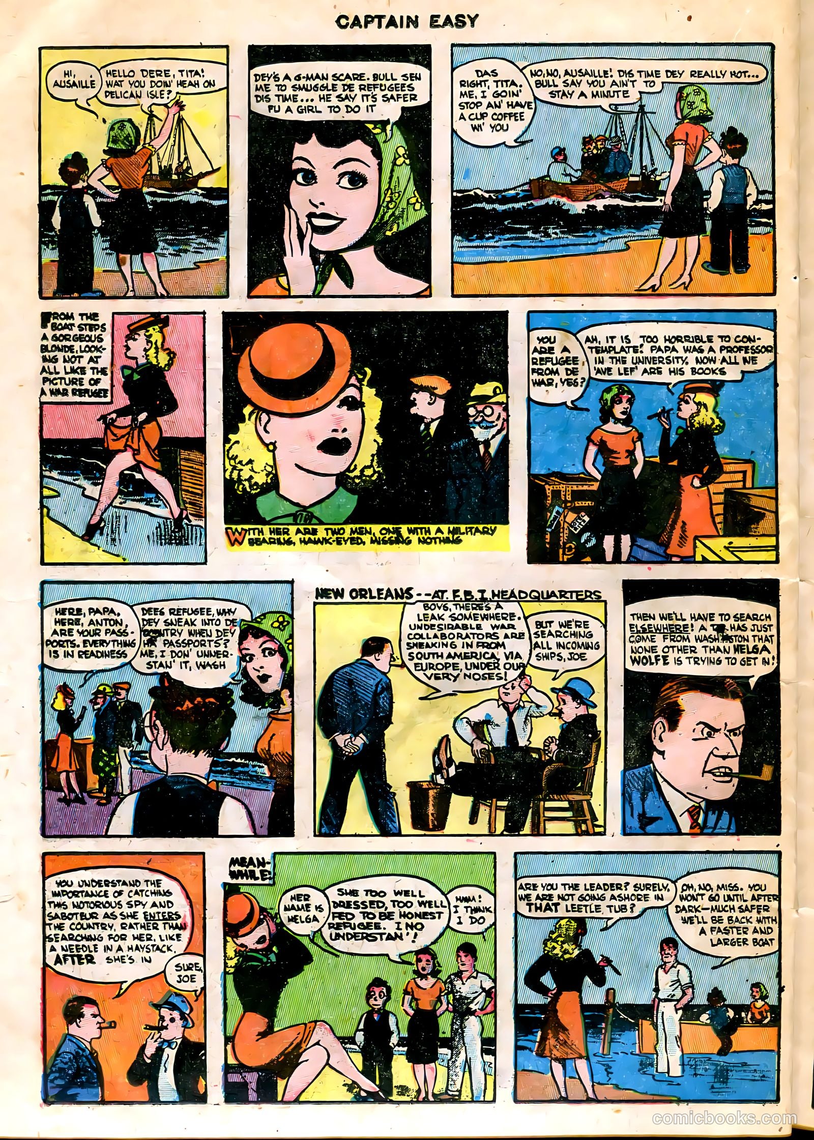 Captain Easy #16 — page 22 of 36