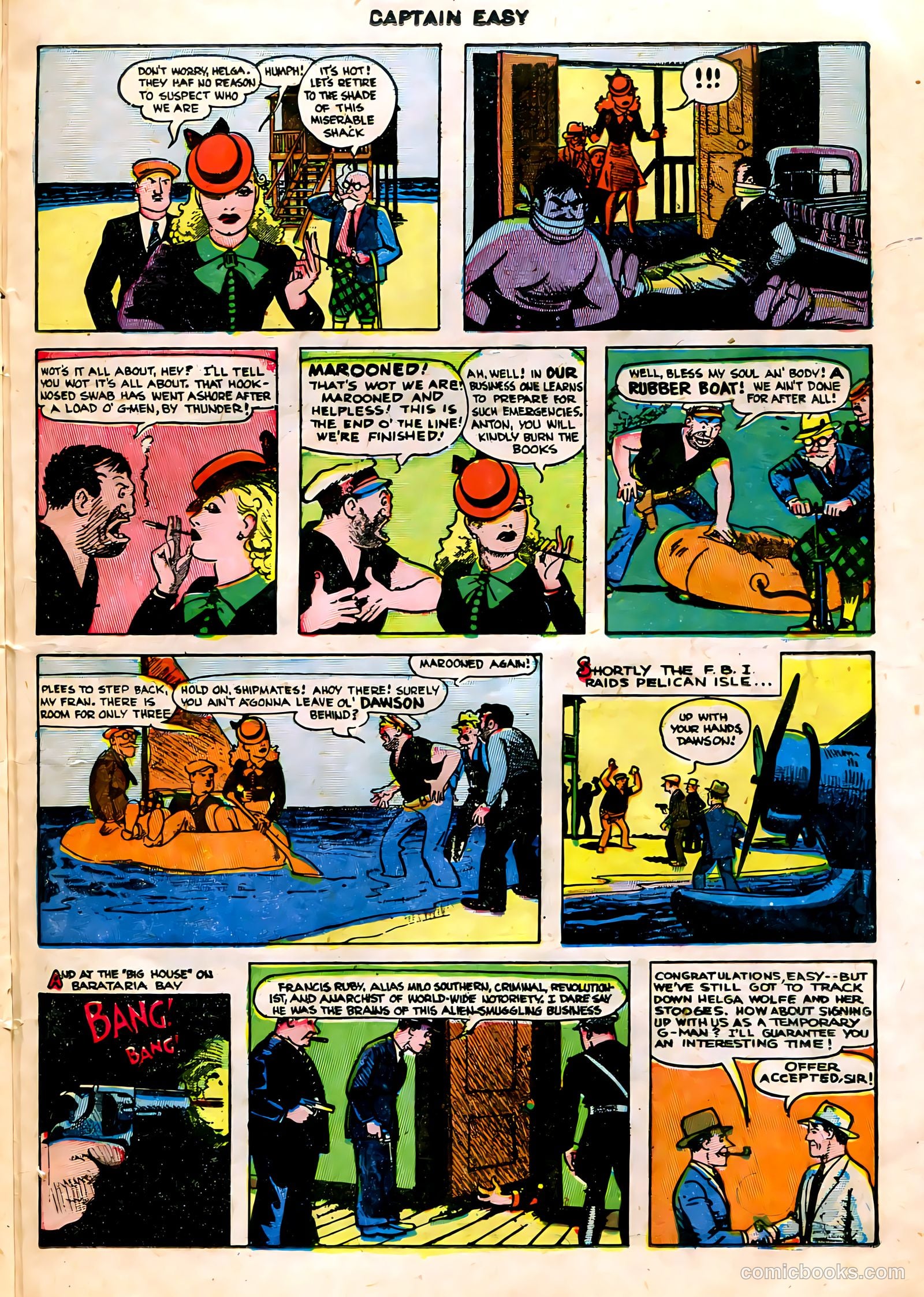 Captain Easy #16 — page 23 of 36