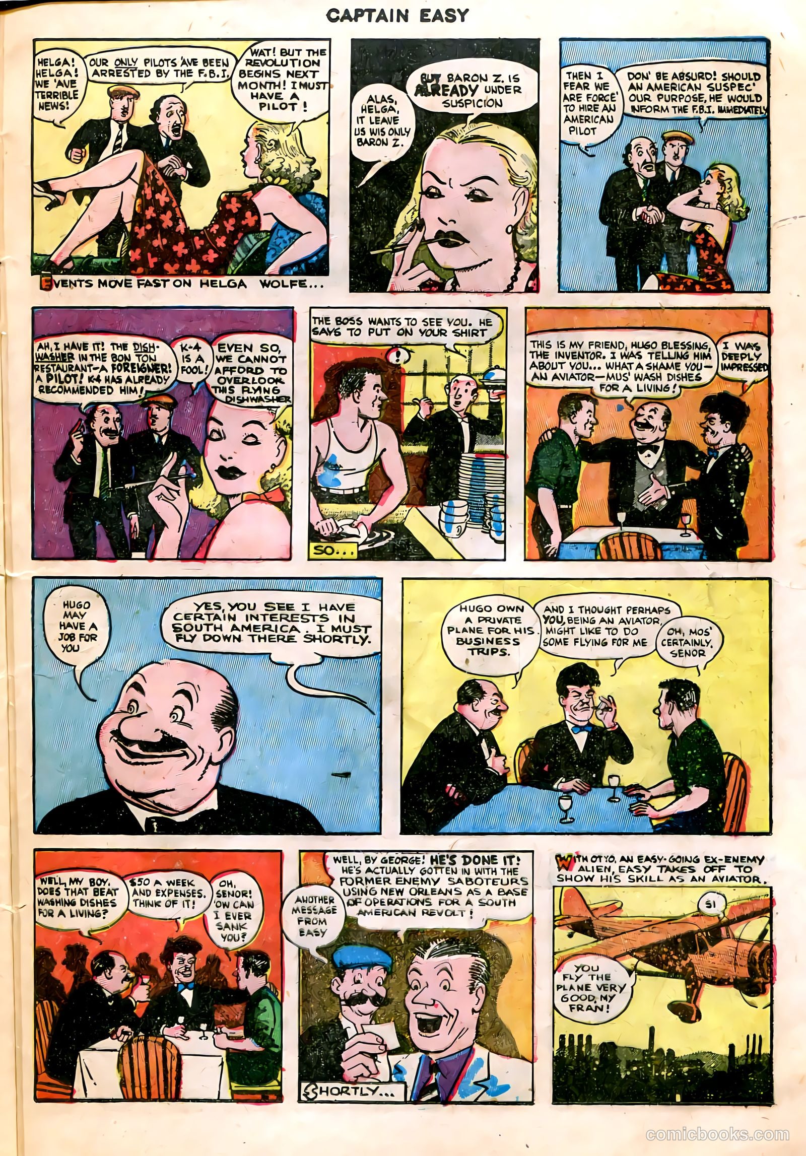 Captain Easy #16 — page 25 of 36