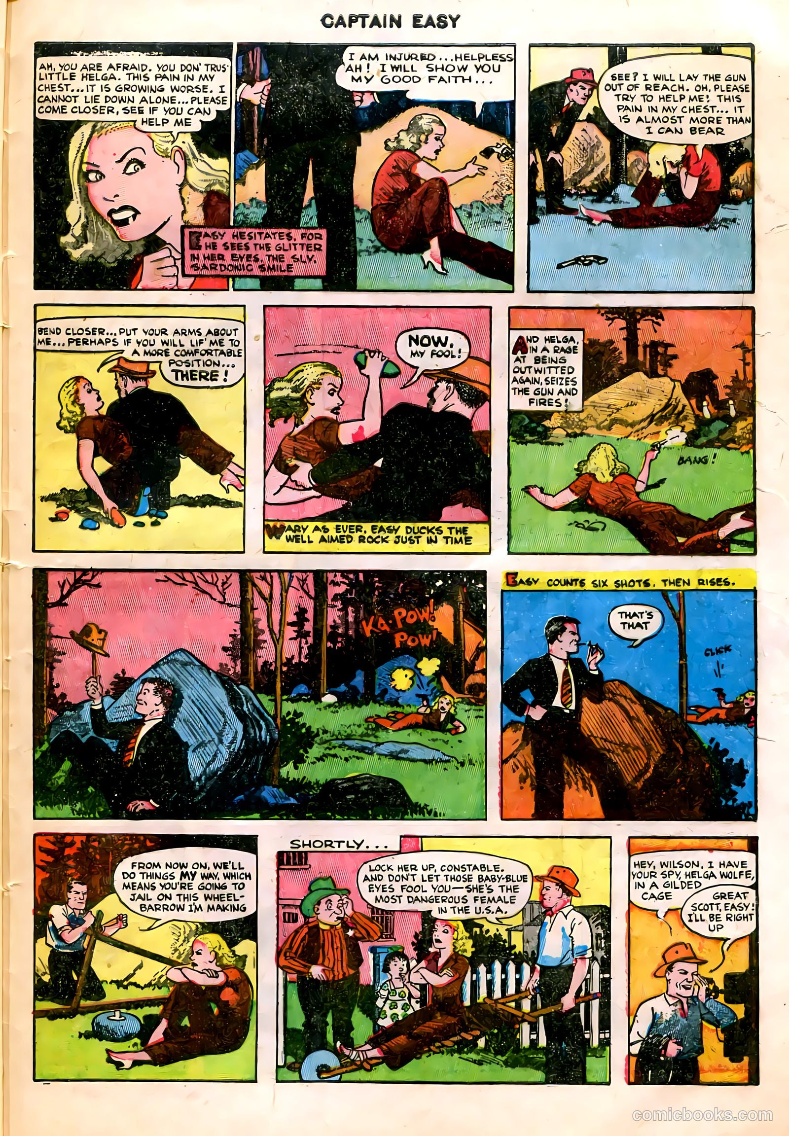 Captain Easy #16 — page 29 of 36