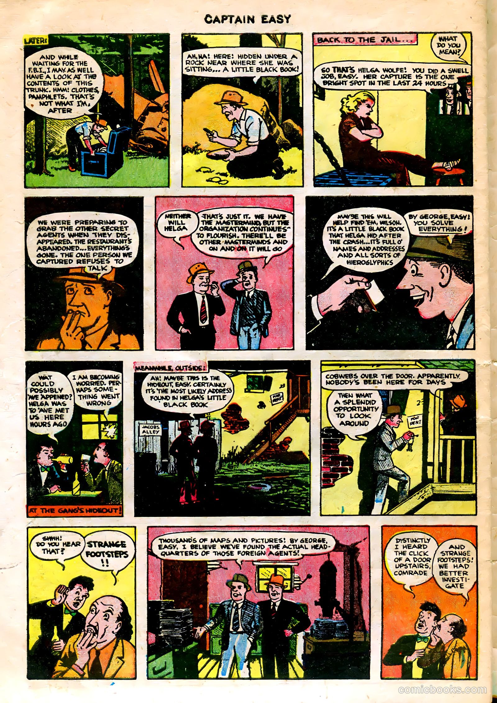 Captain Easy #16 — page 30 of 36