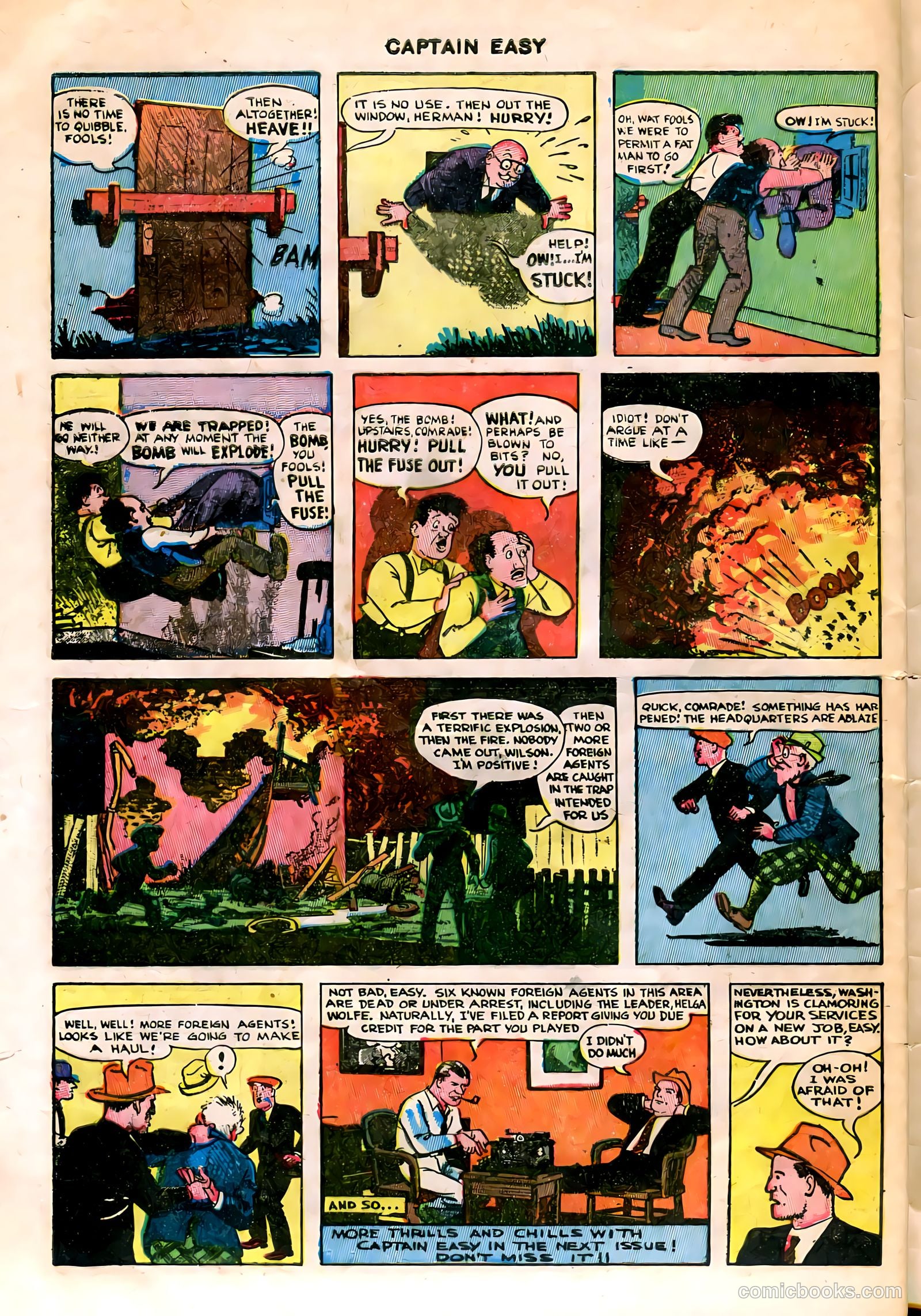 Captain Easy #16 — page 32 of 36