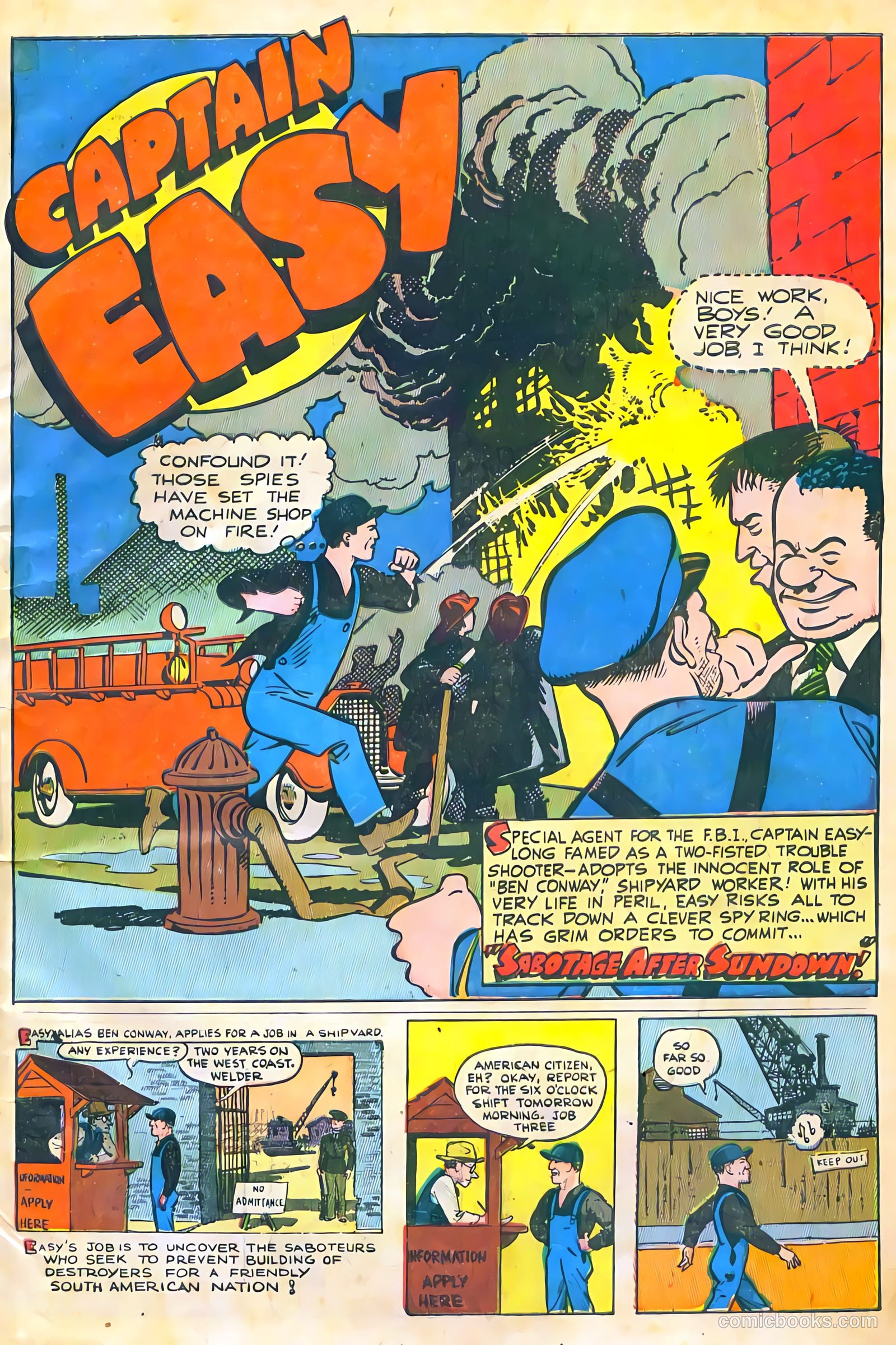 Captain Easy #17 — page 3 of 36