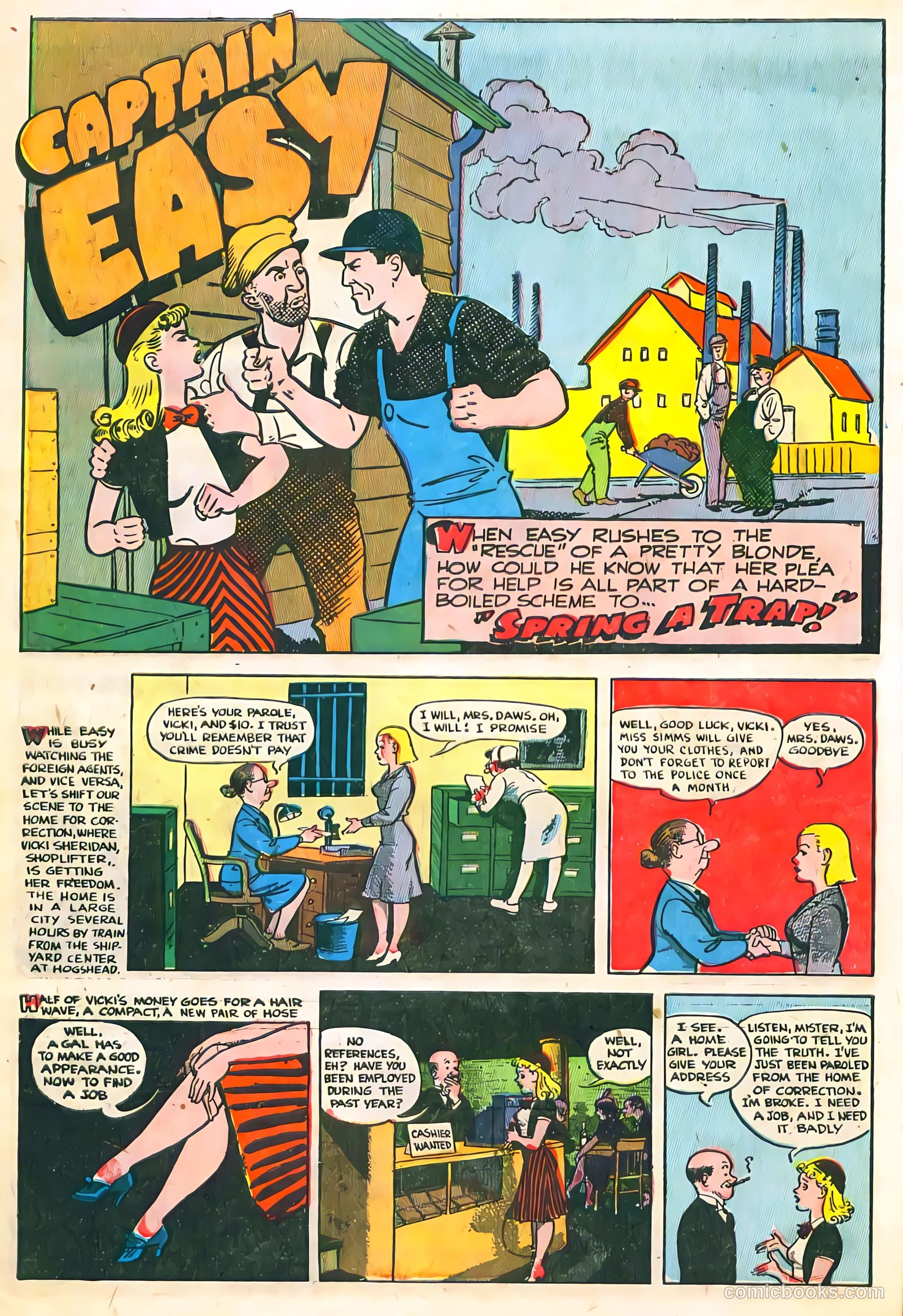 Captain Easy #17 — page 10 of 36