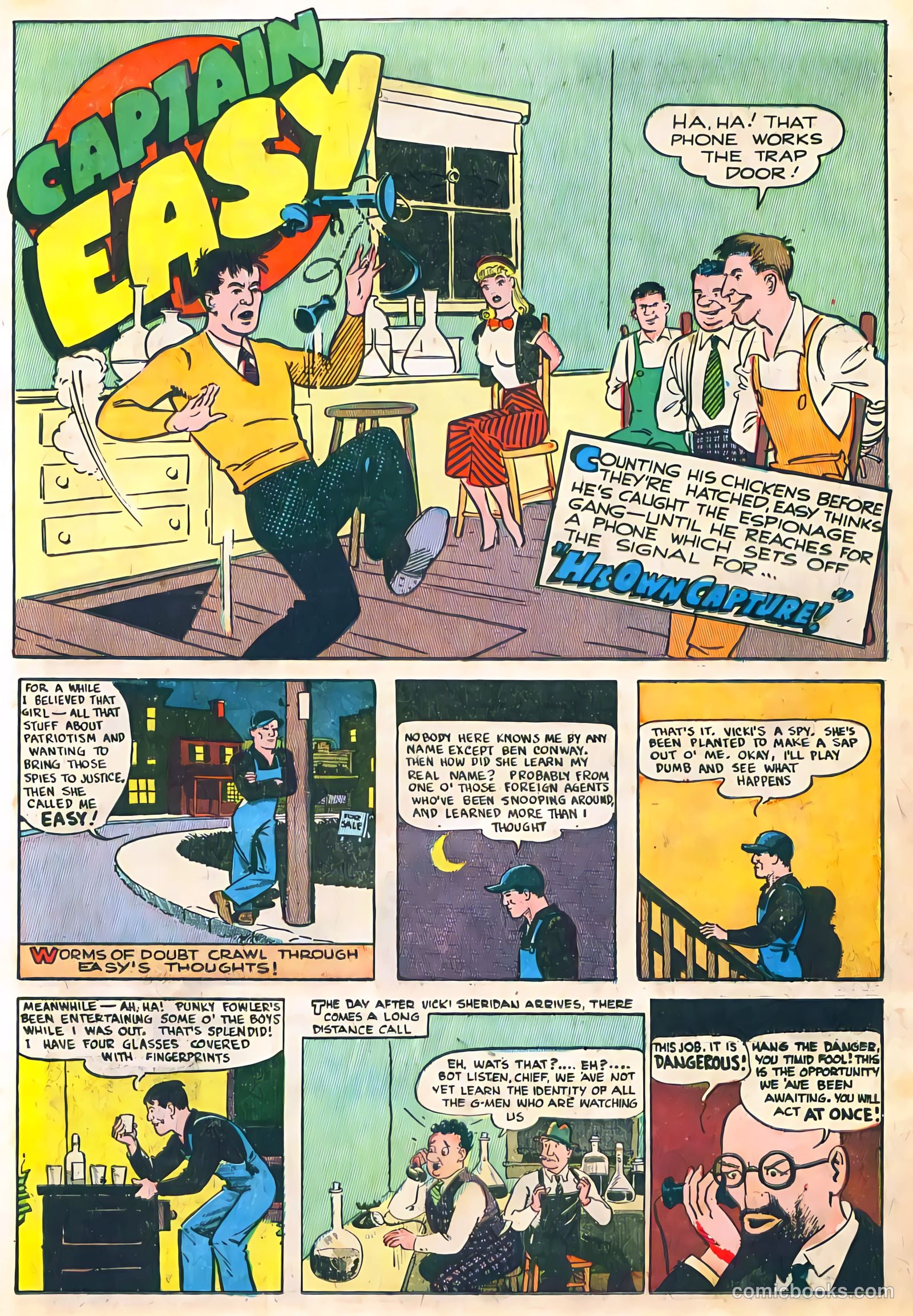 Captain Easy #17 — page 15 of 36