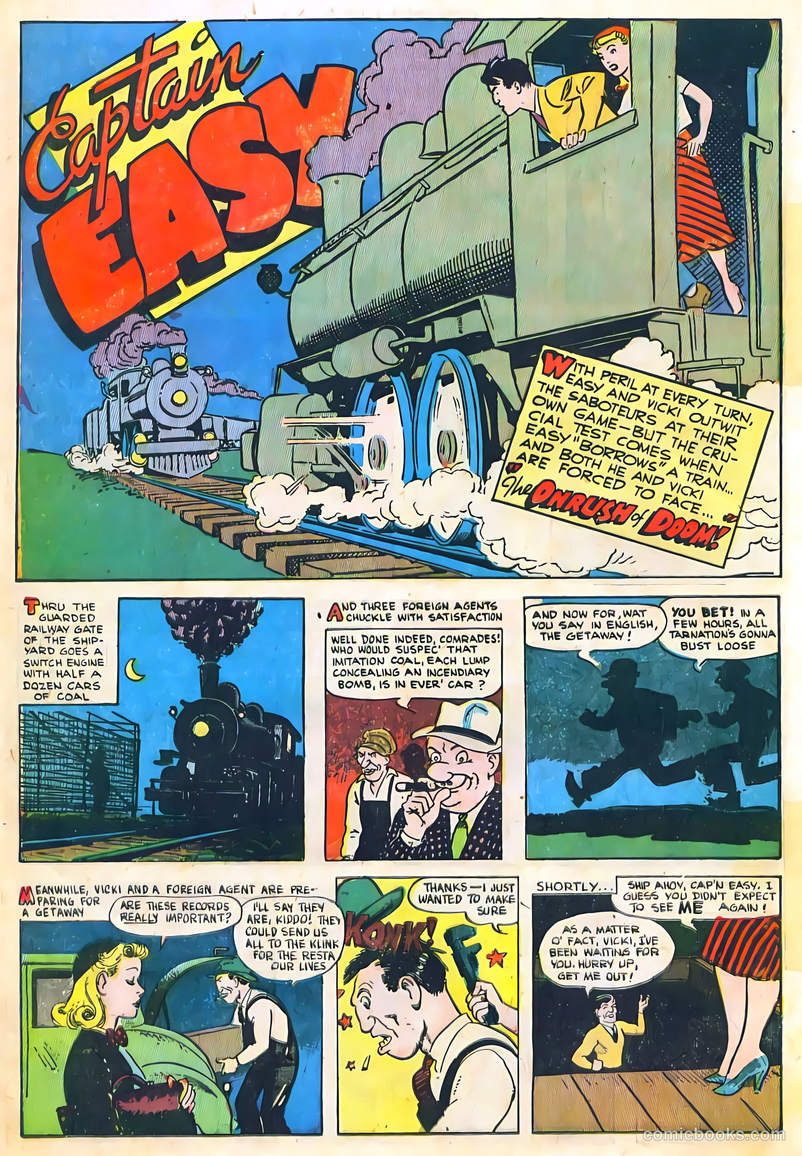 Captain Easy #17 — page 20 of 36