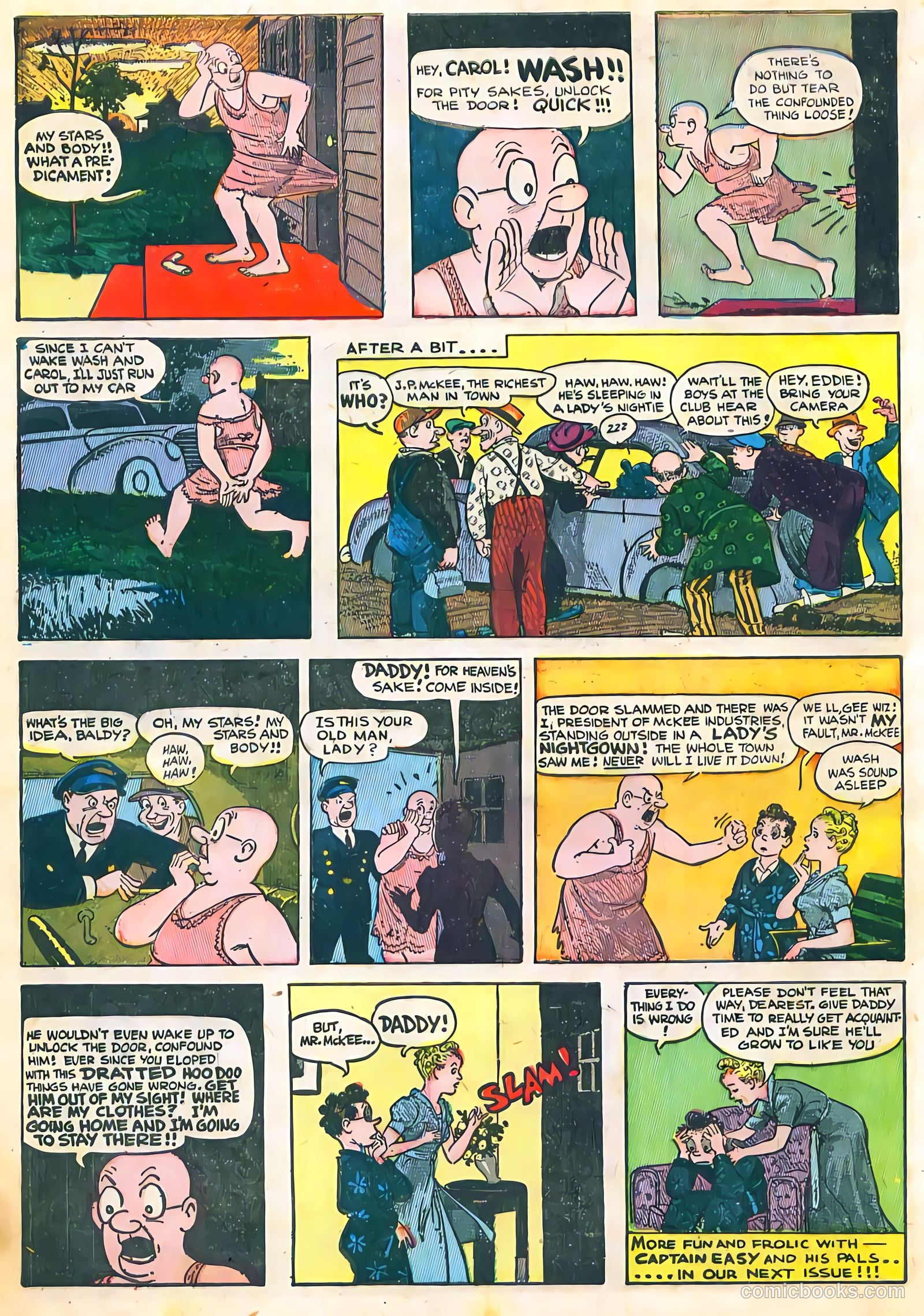 Captain Easy #17 — page 32 of 36