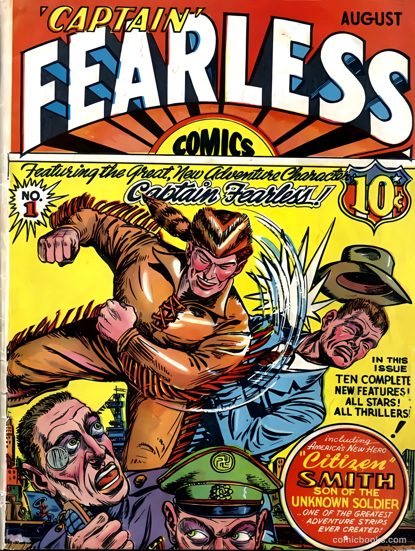 Captain Fearless Comics #1 — page 1 of 68