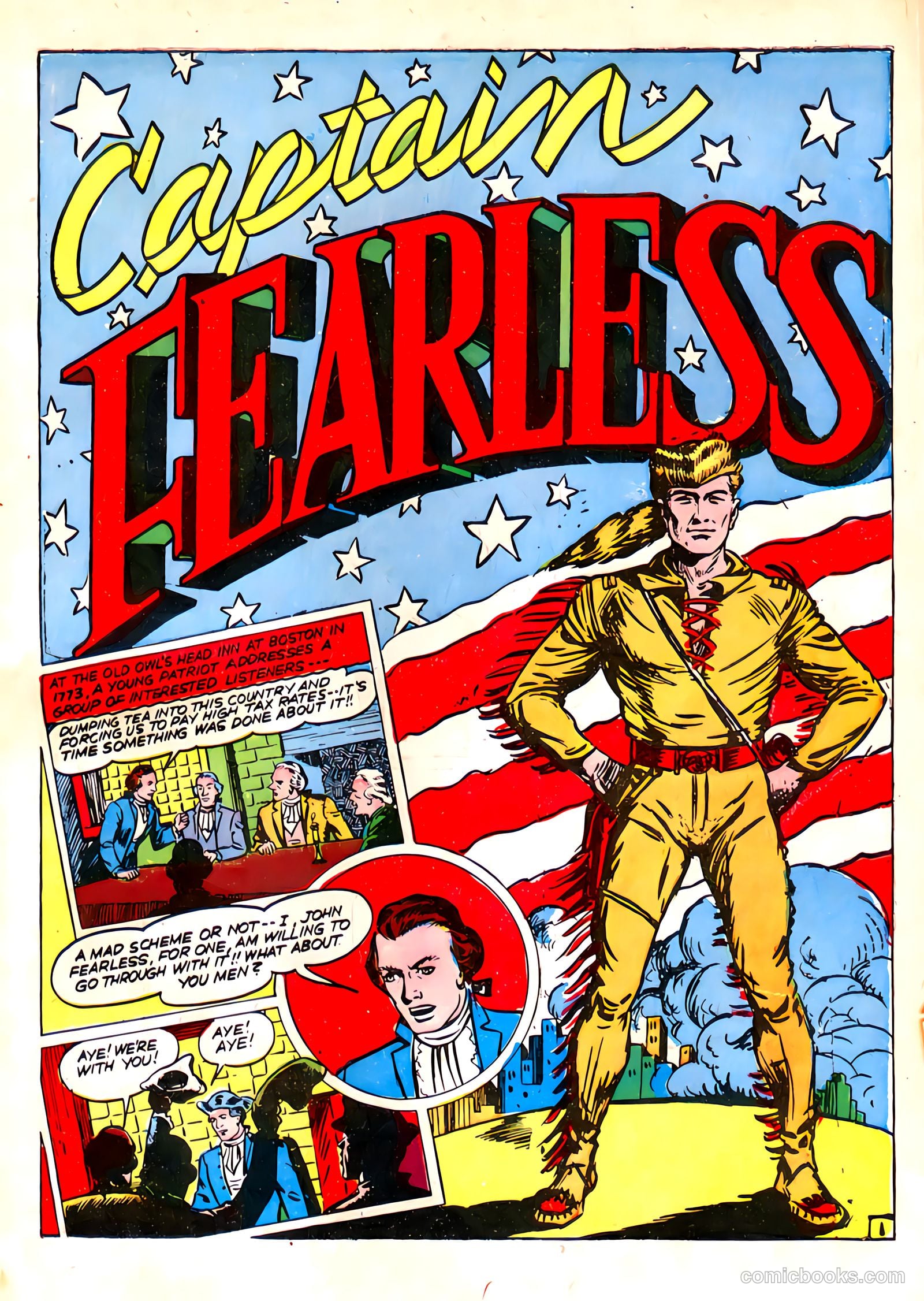 Captain Fearless Comics #1 — page 3 of 68