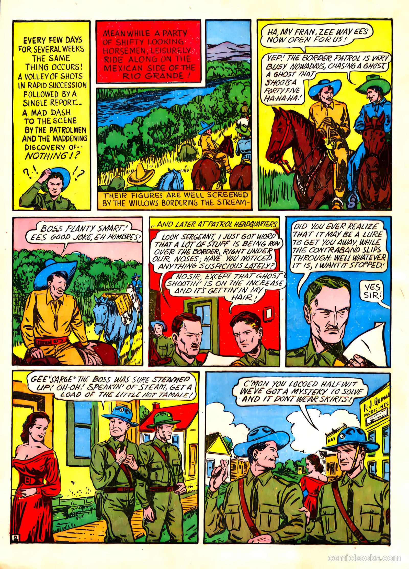 Captain Fearless Comics #1 — page 12 of 68