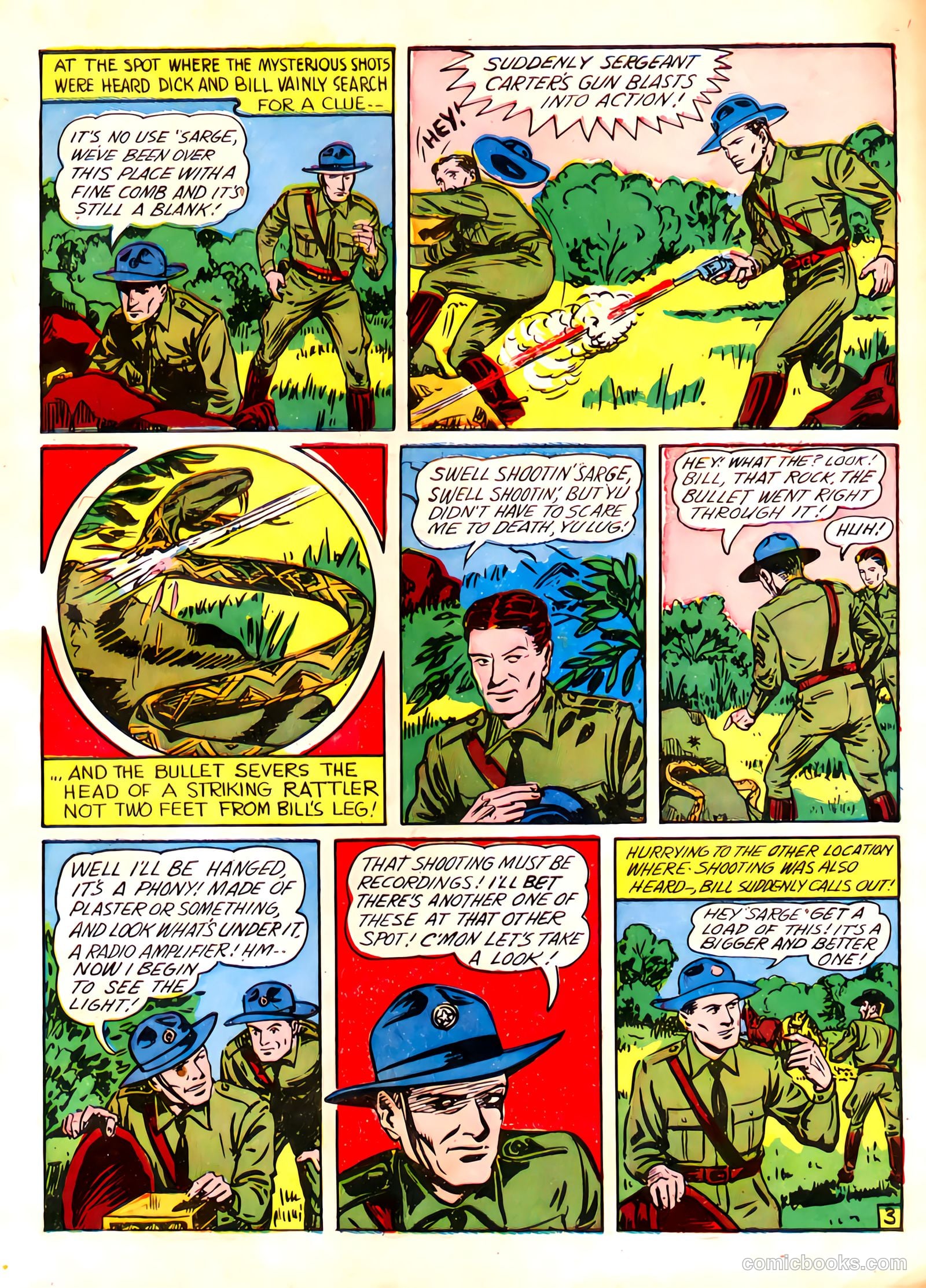Captain Fearless Comics #1 — page 13 of 68