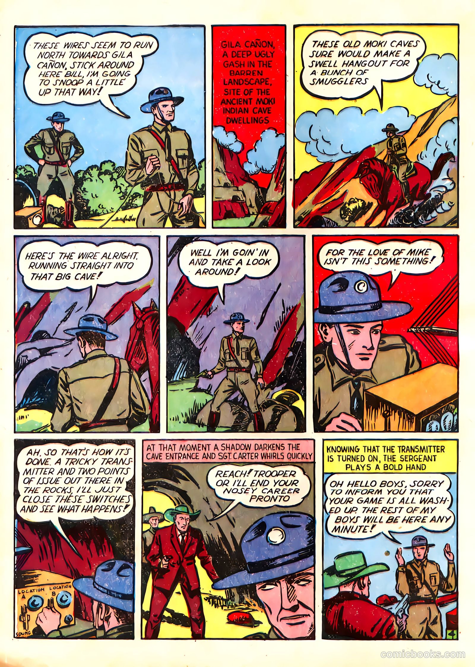 Captain Fearless Comics #1 — page 14 of 68