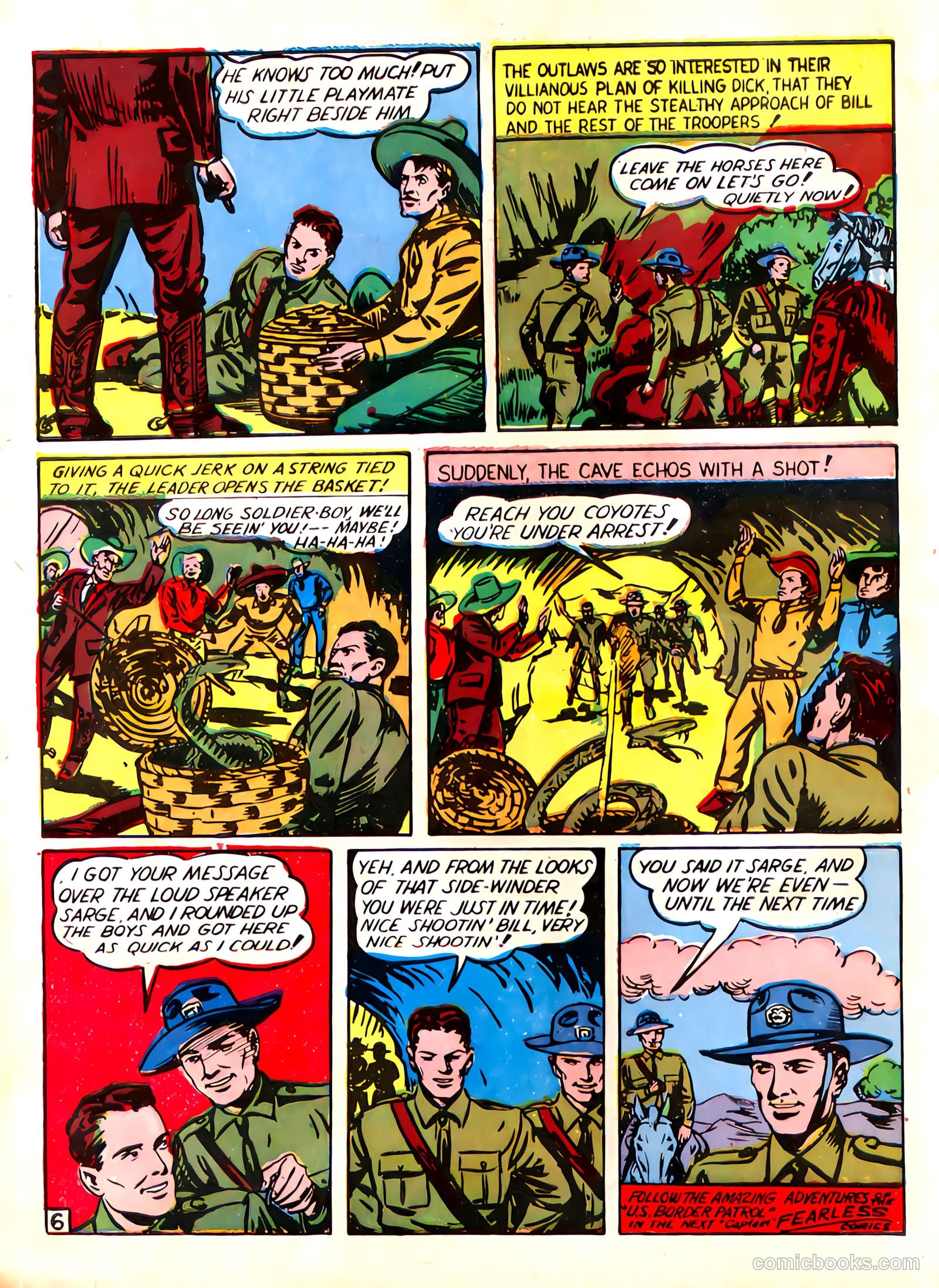 Captain Fearless Comics #1 — page 16 of 68