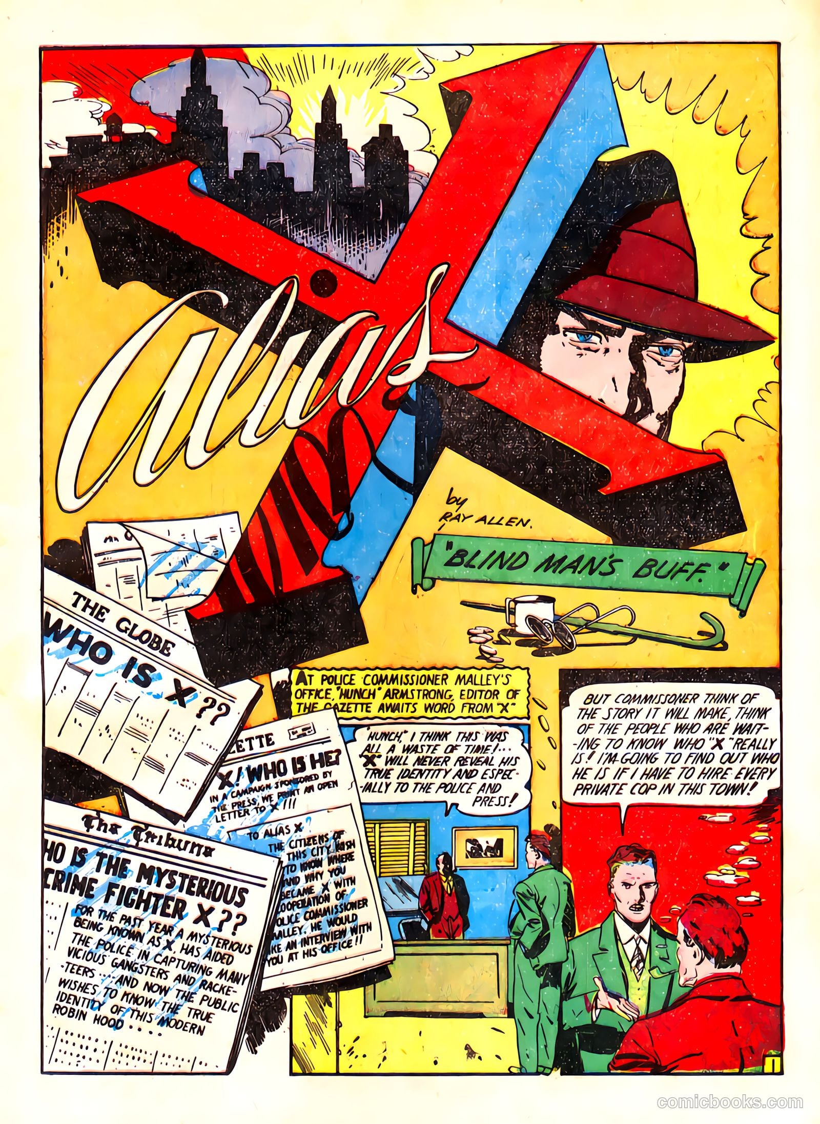 Captain Fearless Comics #1 — page 17 of 68