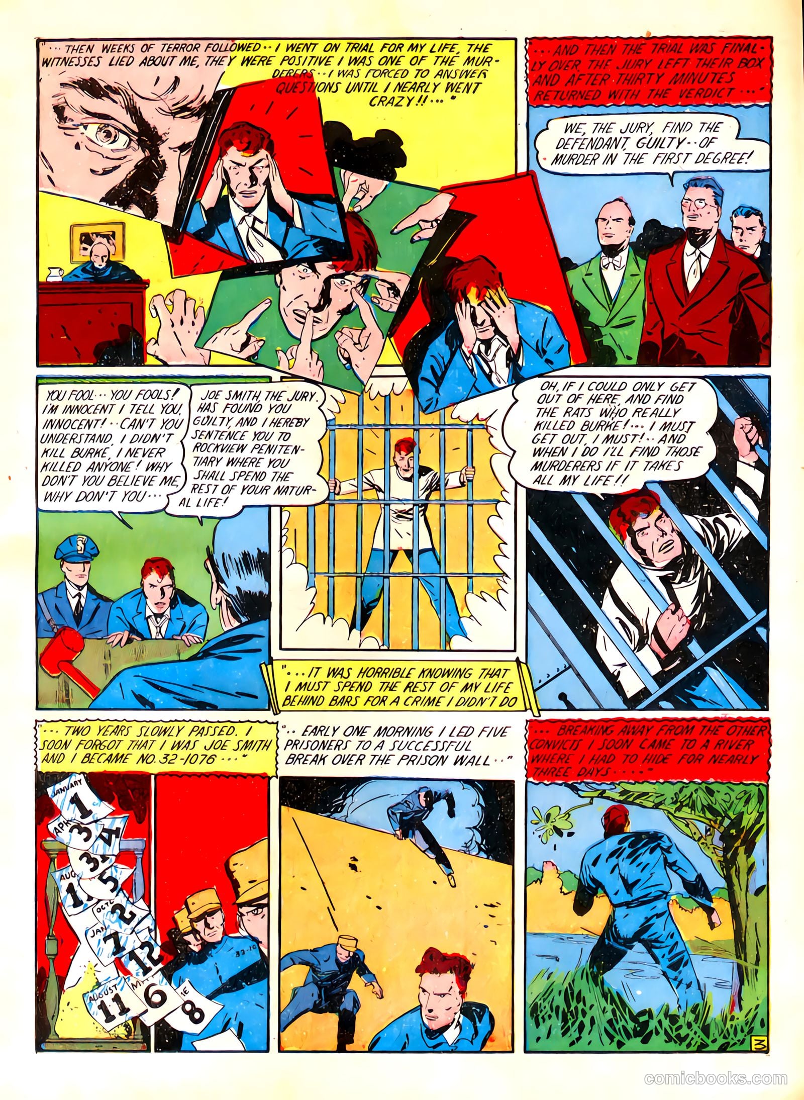 Captain Fearless Comics #1 — page 19 of 68