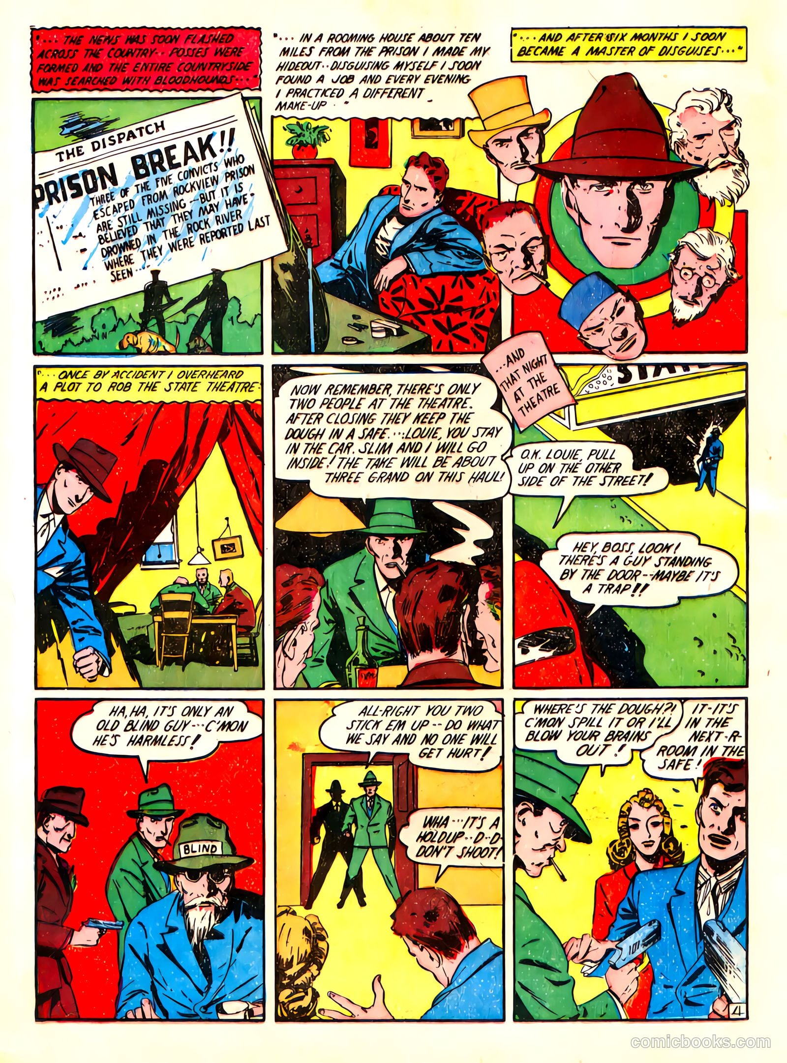 Captain Fearless Comics #1 — page 20 of 68
