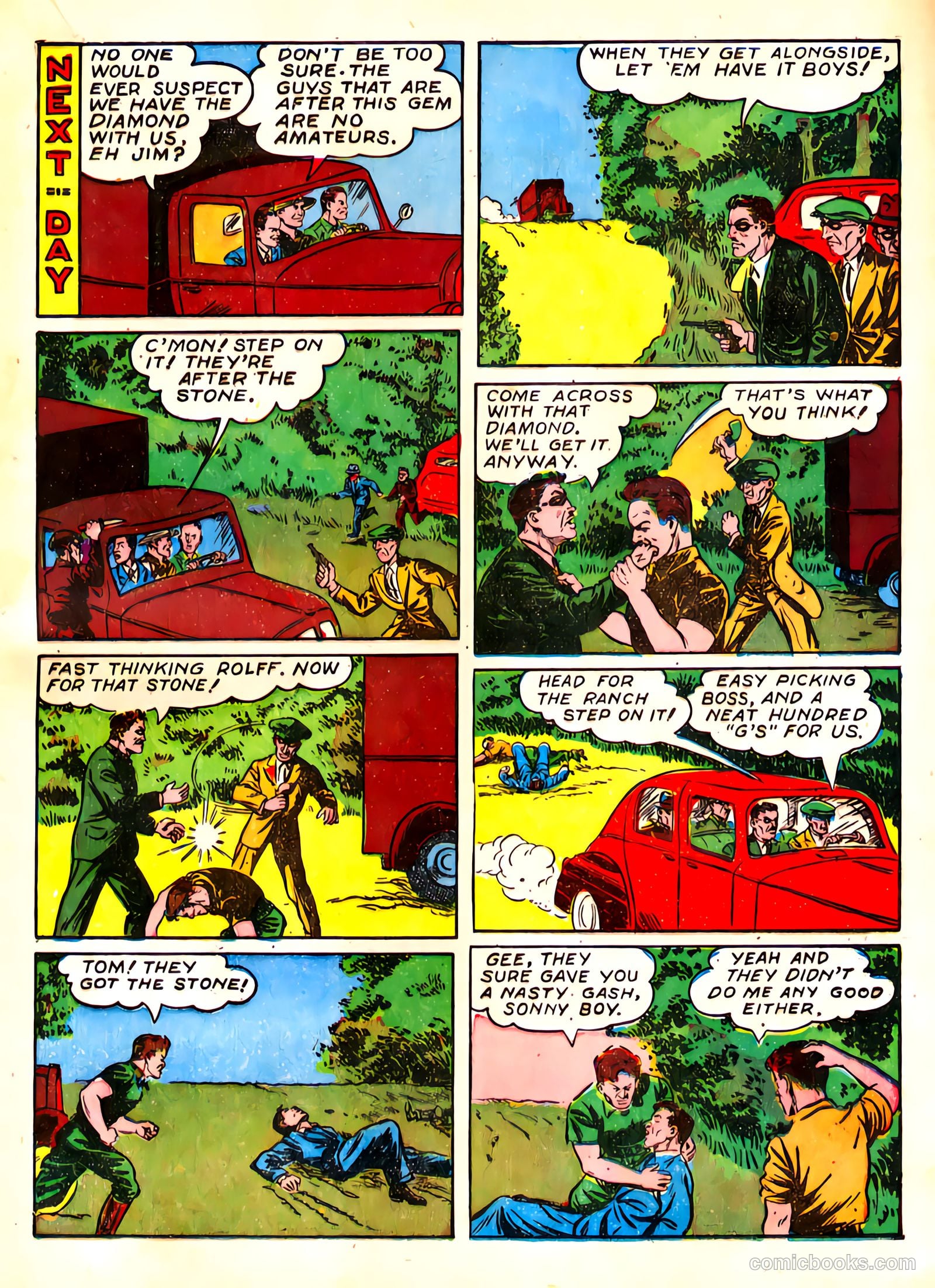 Captain Fearless Comics #1 — page 25 of 68