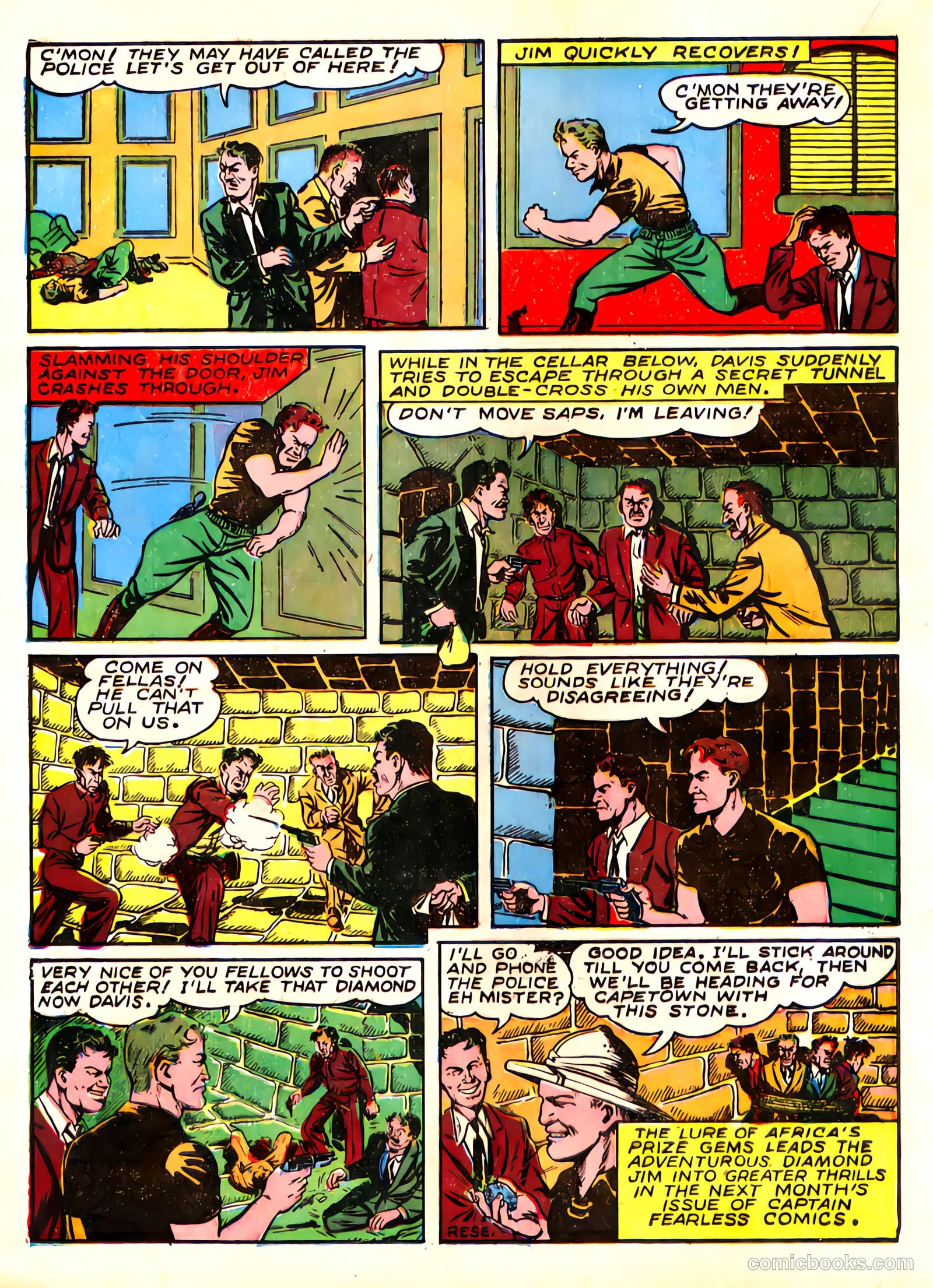 Captain Fearless Comics #1 — page 28 of 68