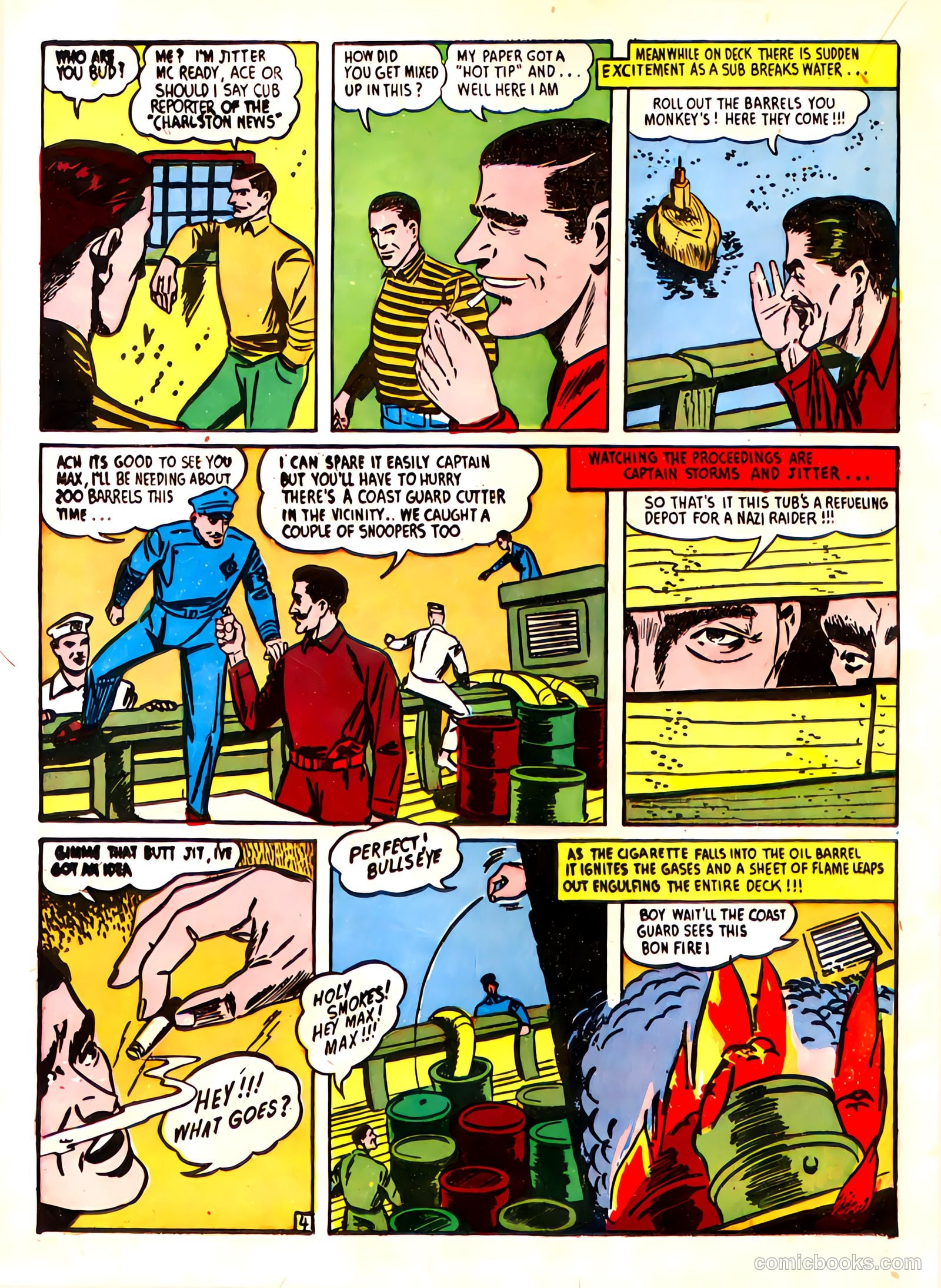 Captain Fearless Comics #1 — page 32 of 68