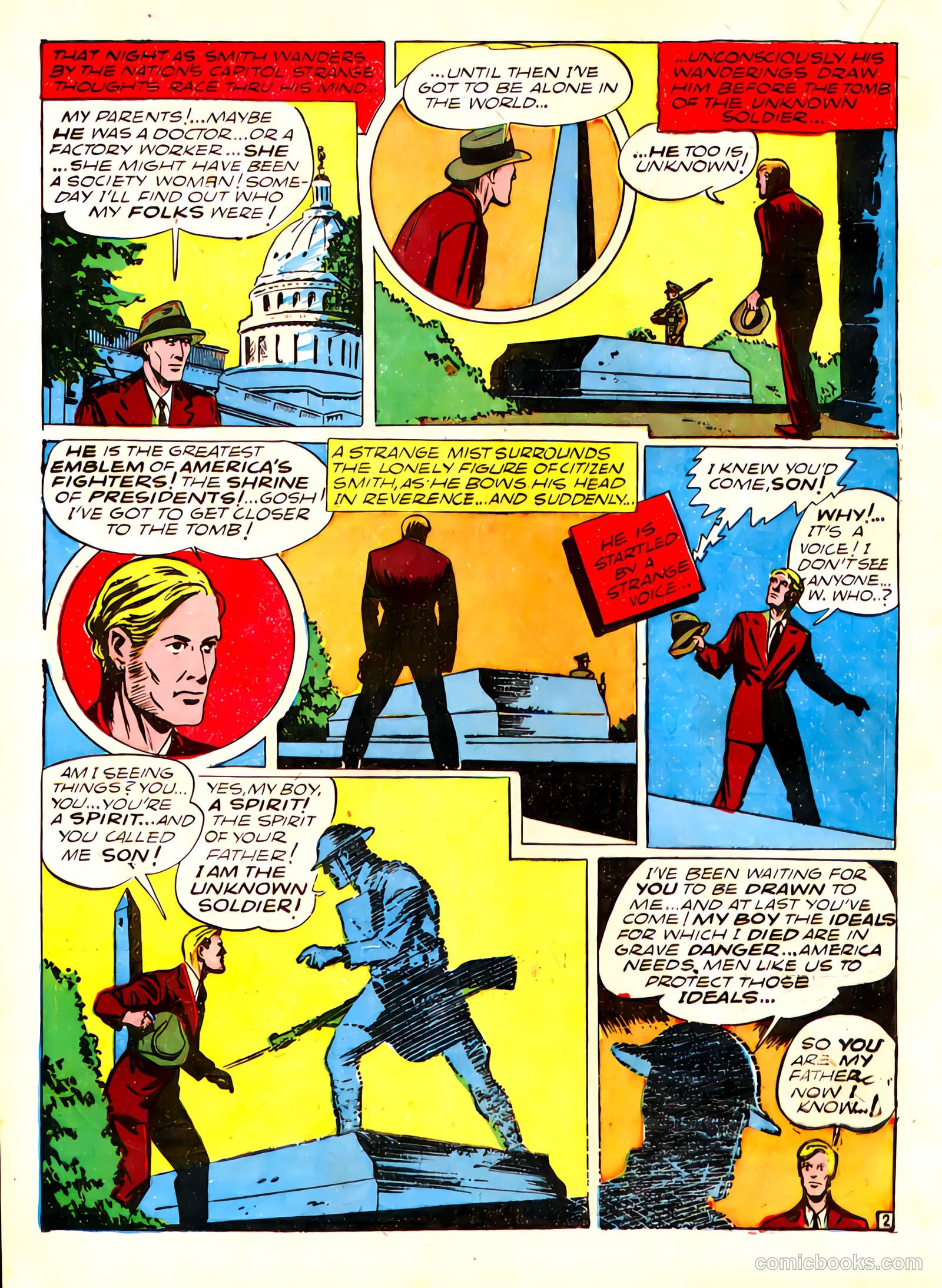 Captain Fearless Comics #1 — page 36 of 68