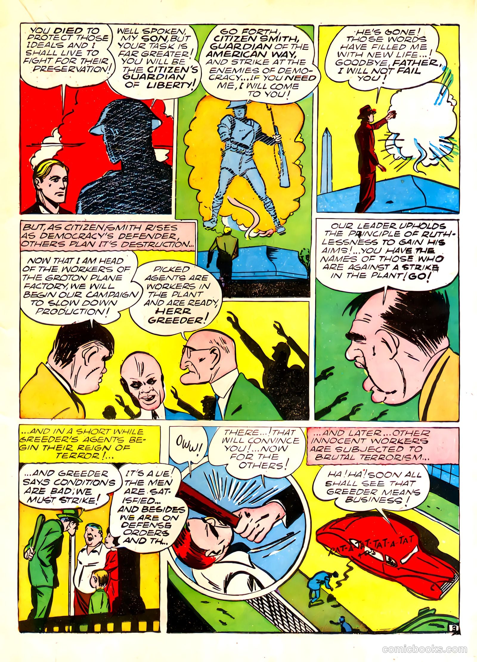 Captain Fearless Comics #1 — page 37 of 68