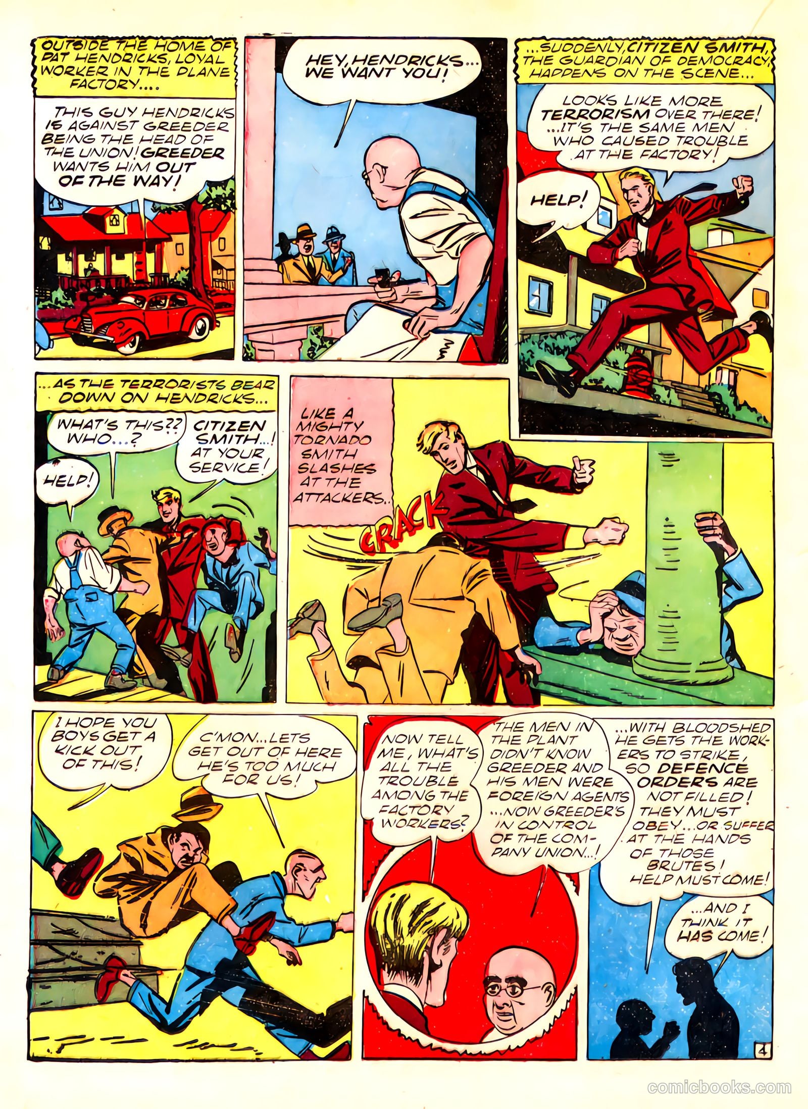 Captain Fearless Comics #1 — page 38 of 68
