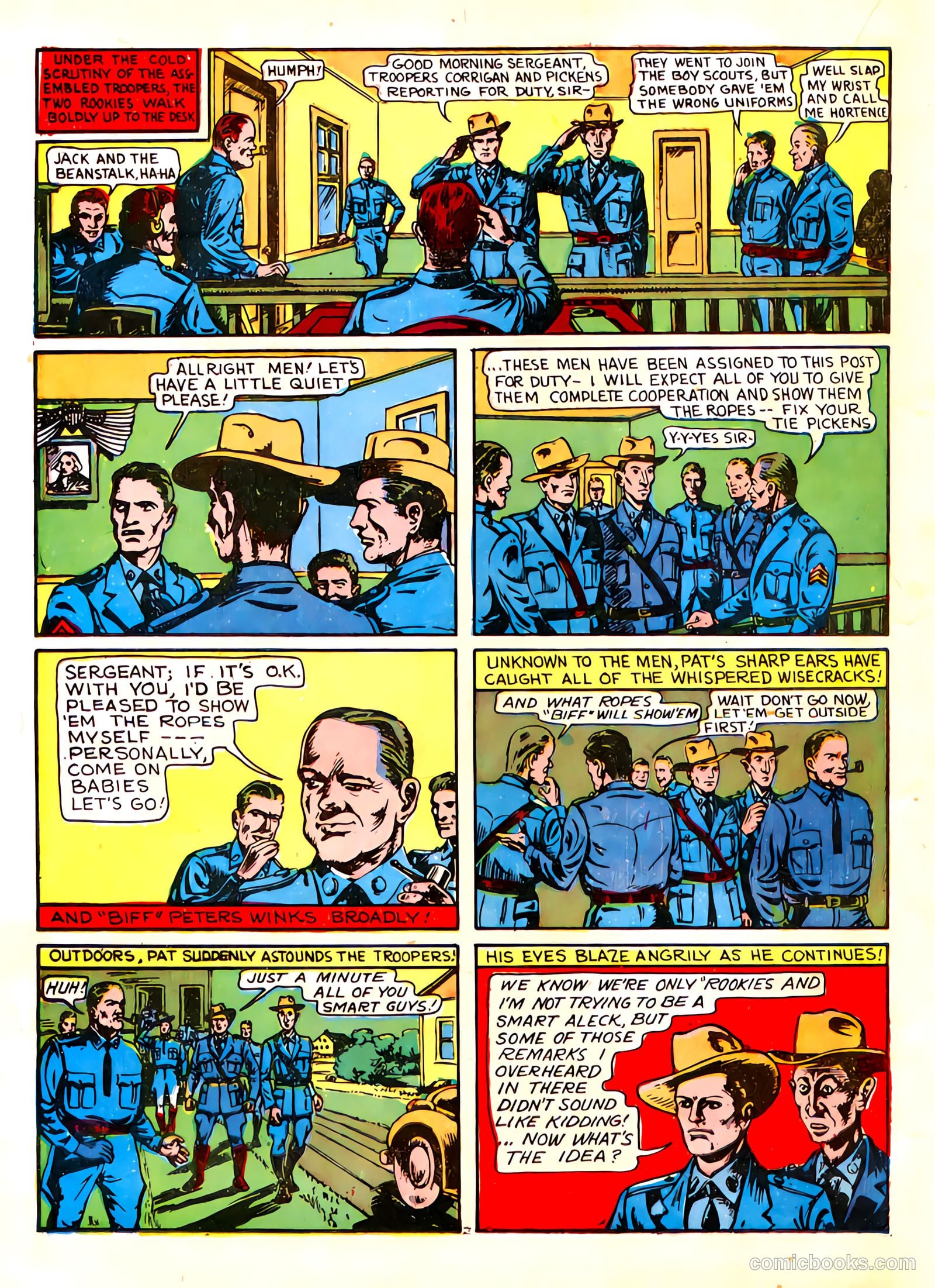 Captain Fearless Comics #1 — page 42 of 68