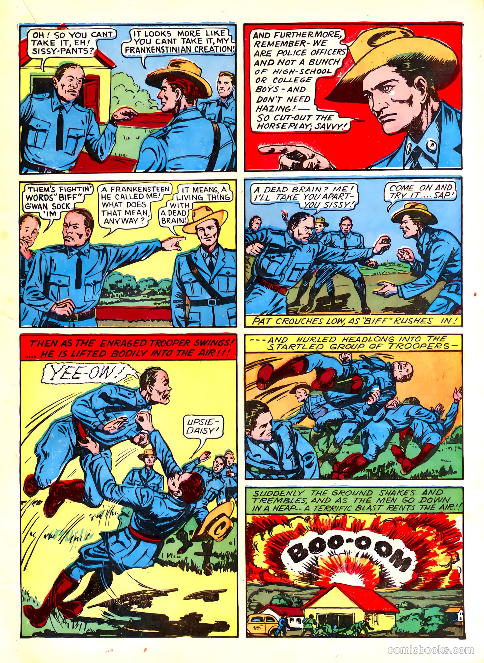 Captain Fearless Comics #1 — page 43 of 68