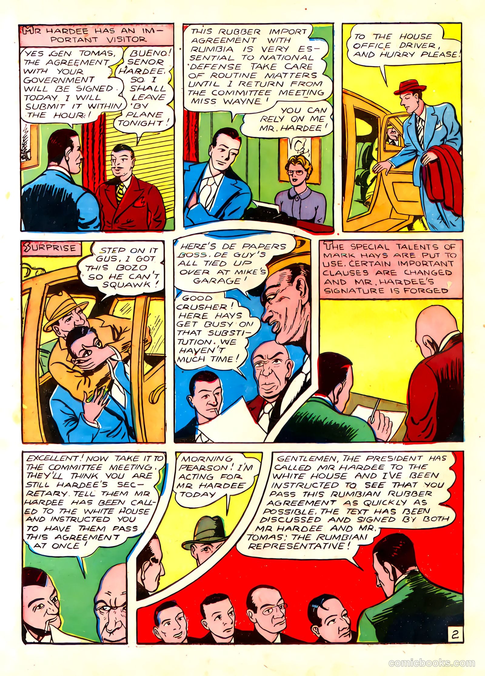 Captain Fearless Comics #1 — page 48 of 68