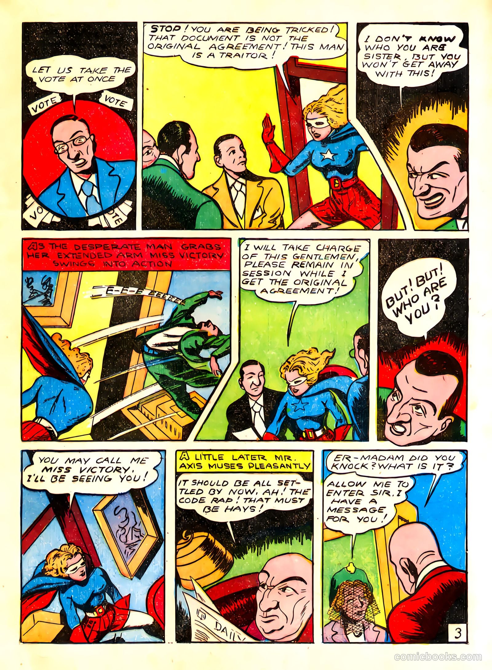 Captain Fearless Comics #1 — page 49 of 68