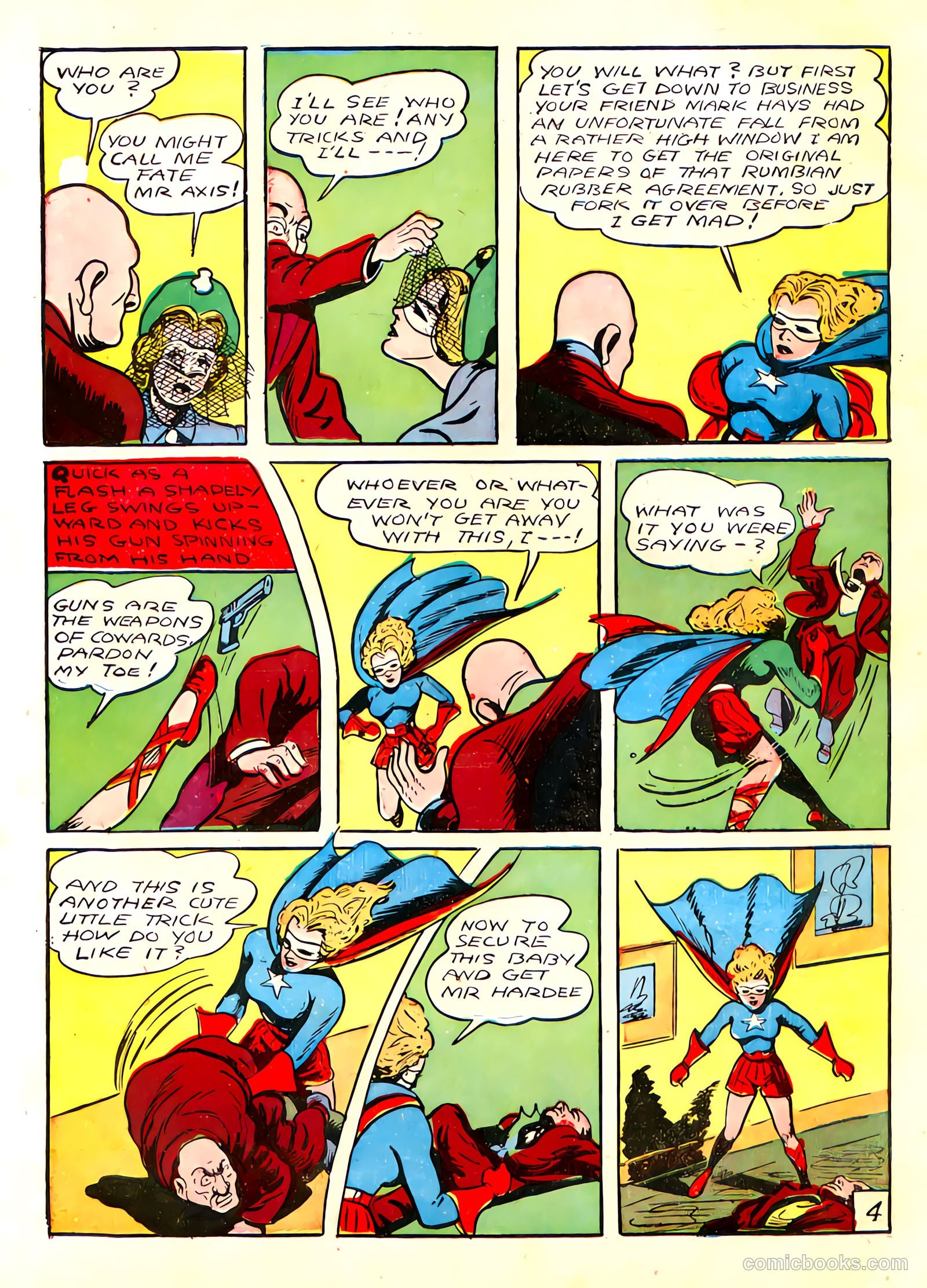 Captain Fearless Comics #1 — page 50 of 68
