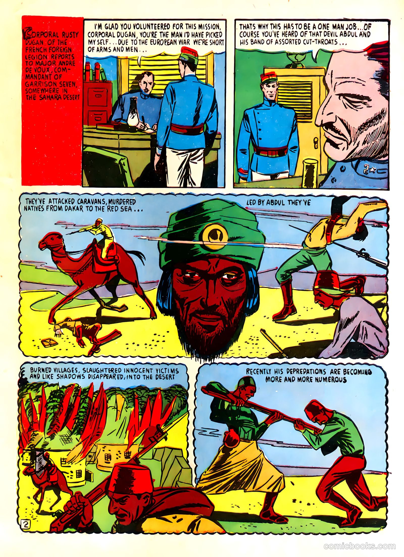 Captain Fearless Comics #1 — page 53 of 68