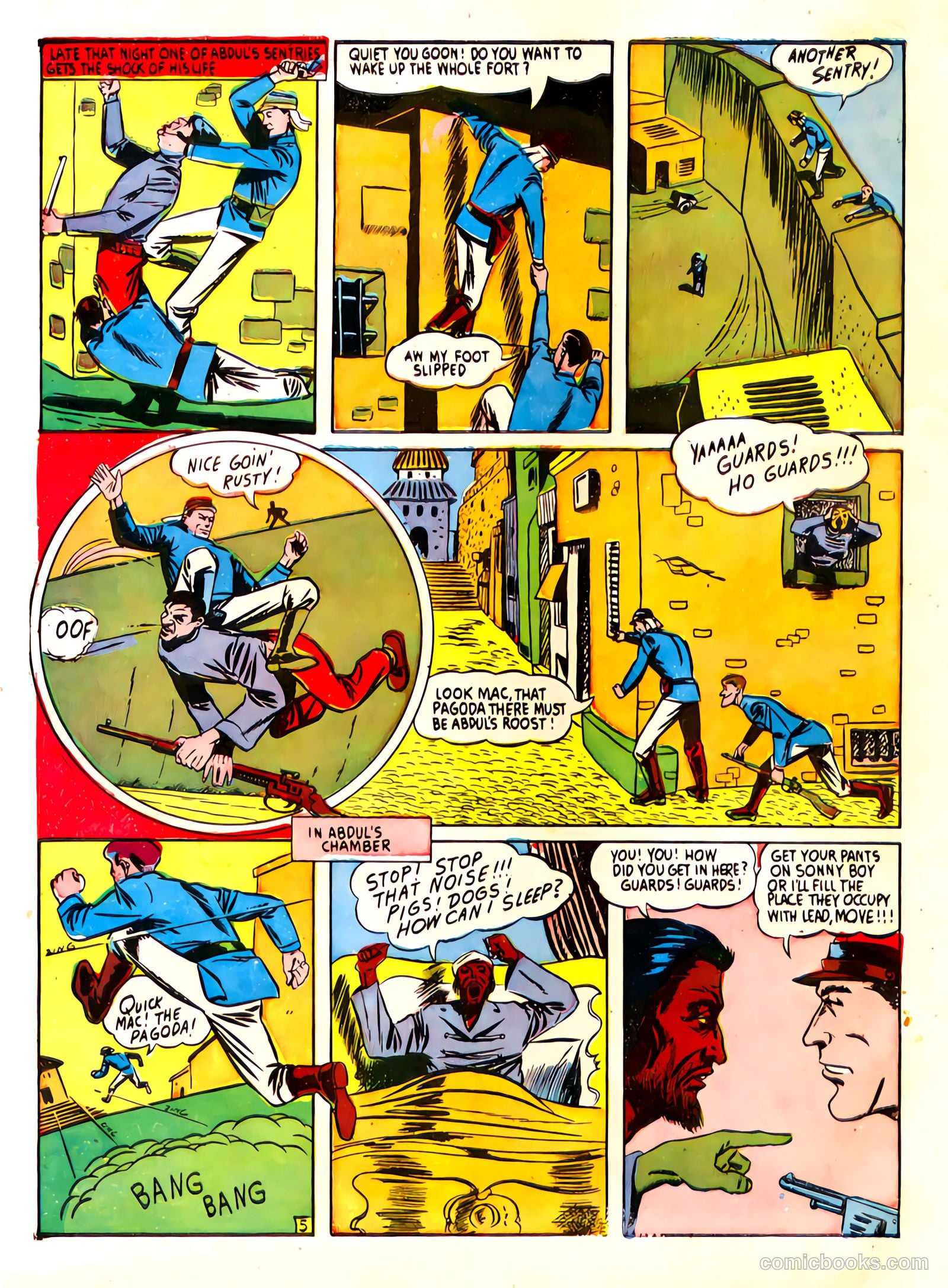 Captain Fearless Comics #1 — page 56 of 68