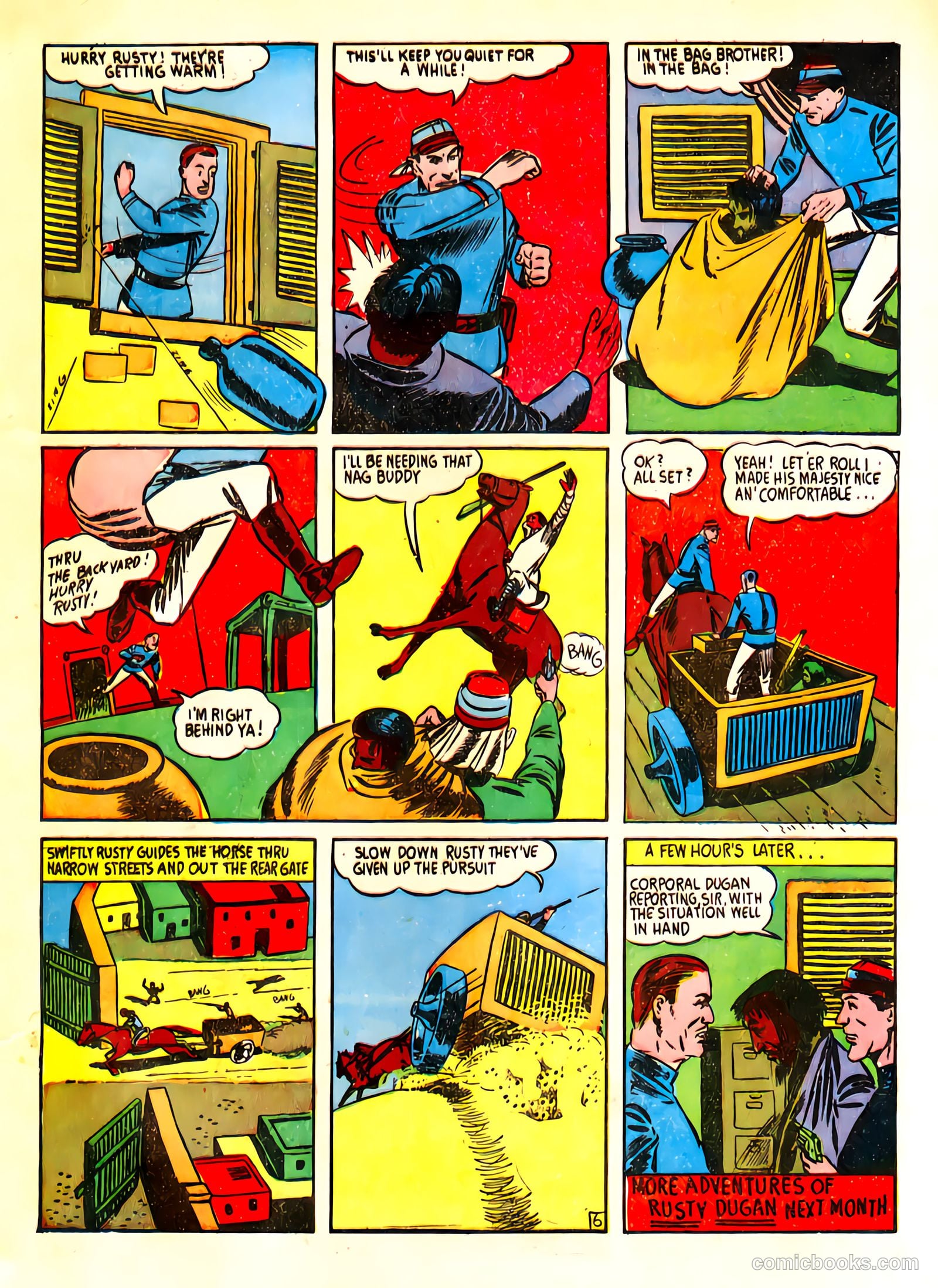 Captain Fearless Comics #1 — page 57 of 68