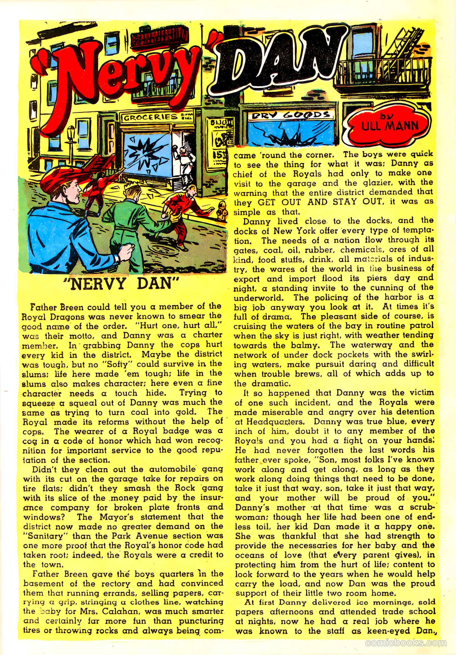 Captain Fearless Comics #1 — page 58 of 68