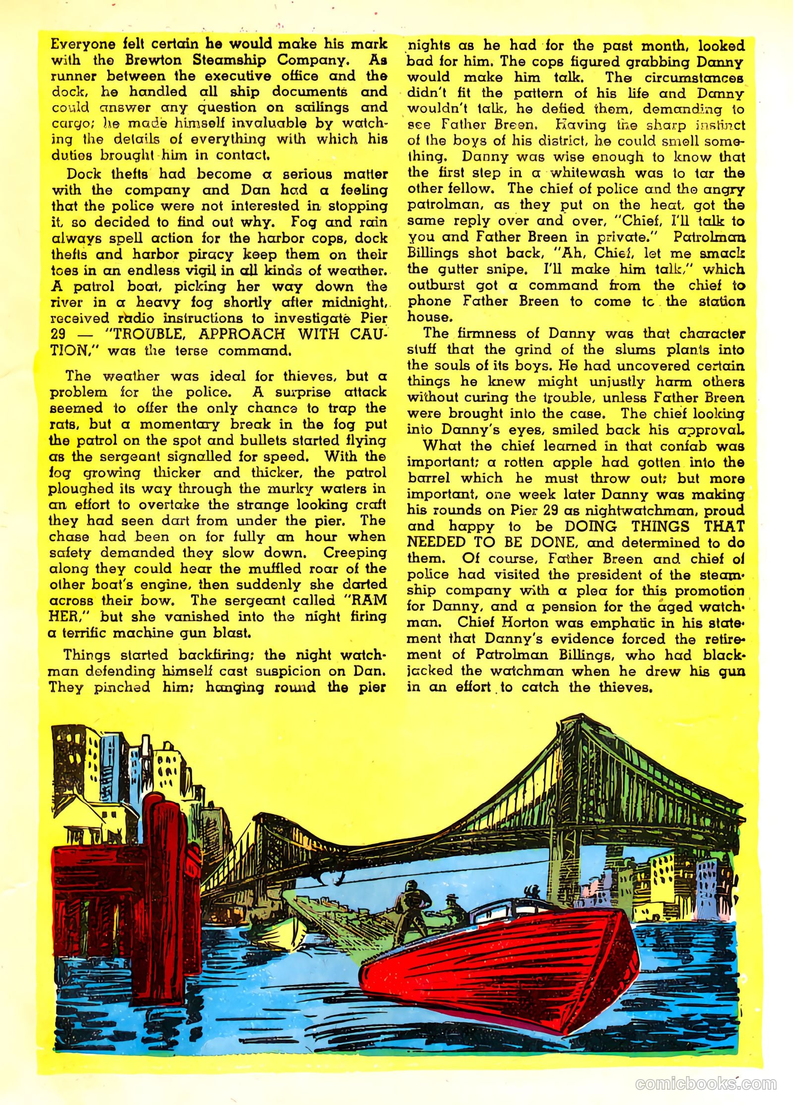 Captain Fearless Comics #1 — page 59 of 68