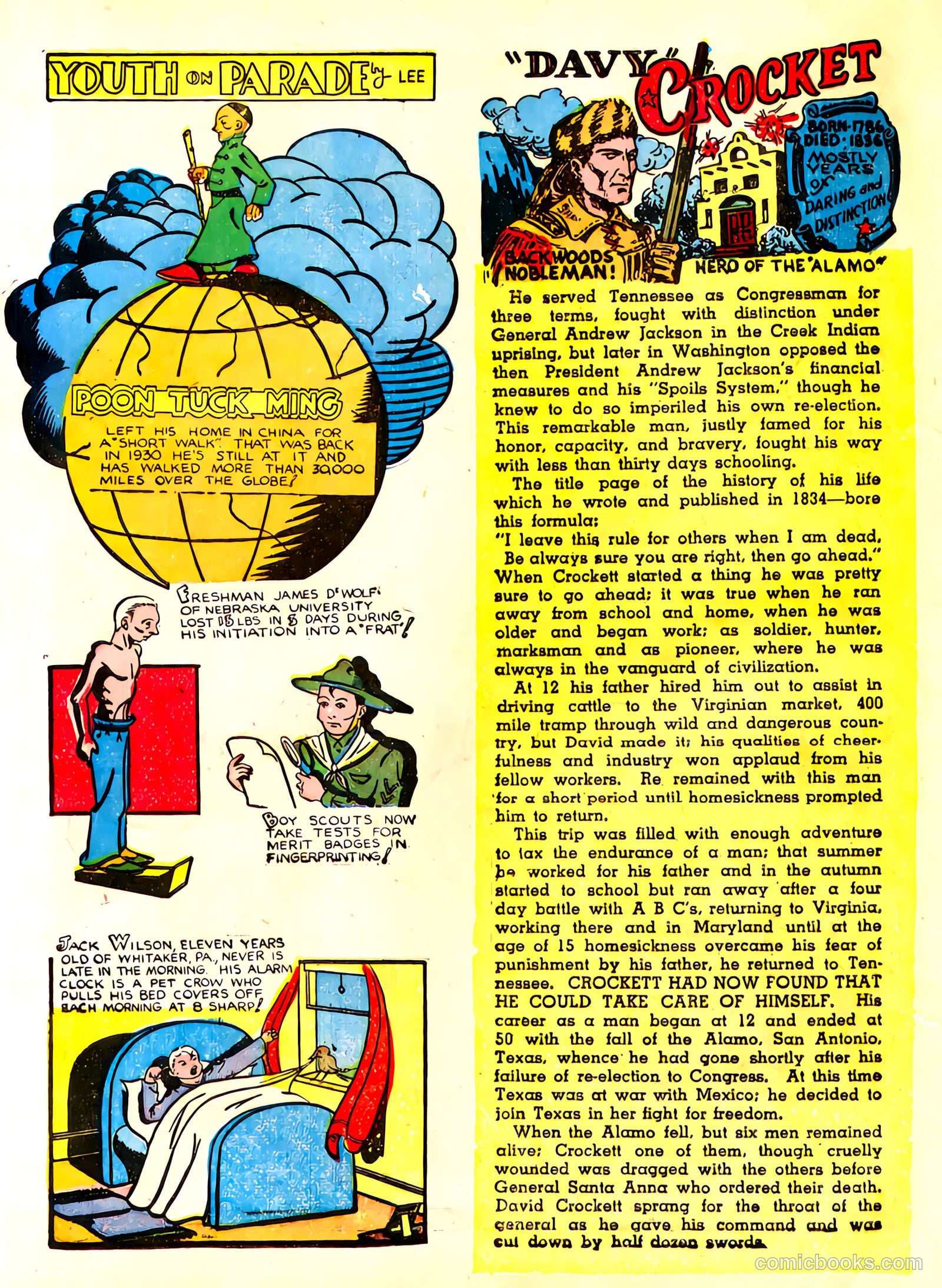Captain Fearless Comics #1 — page 60 of 68