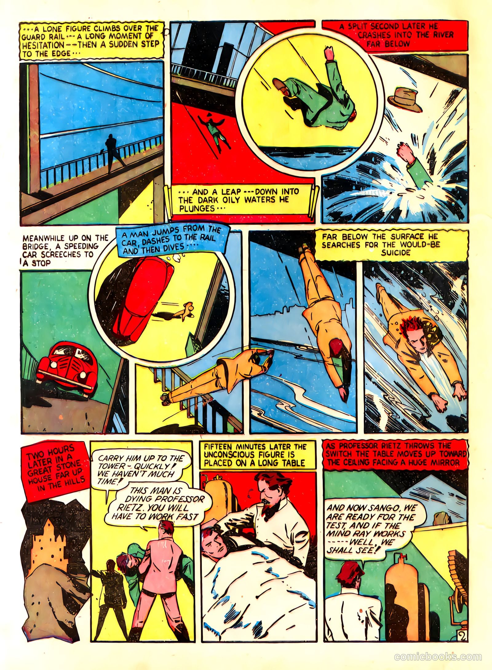 Captain Fearless Comics #1 — page 62 of 68