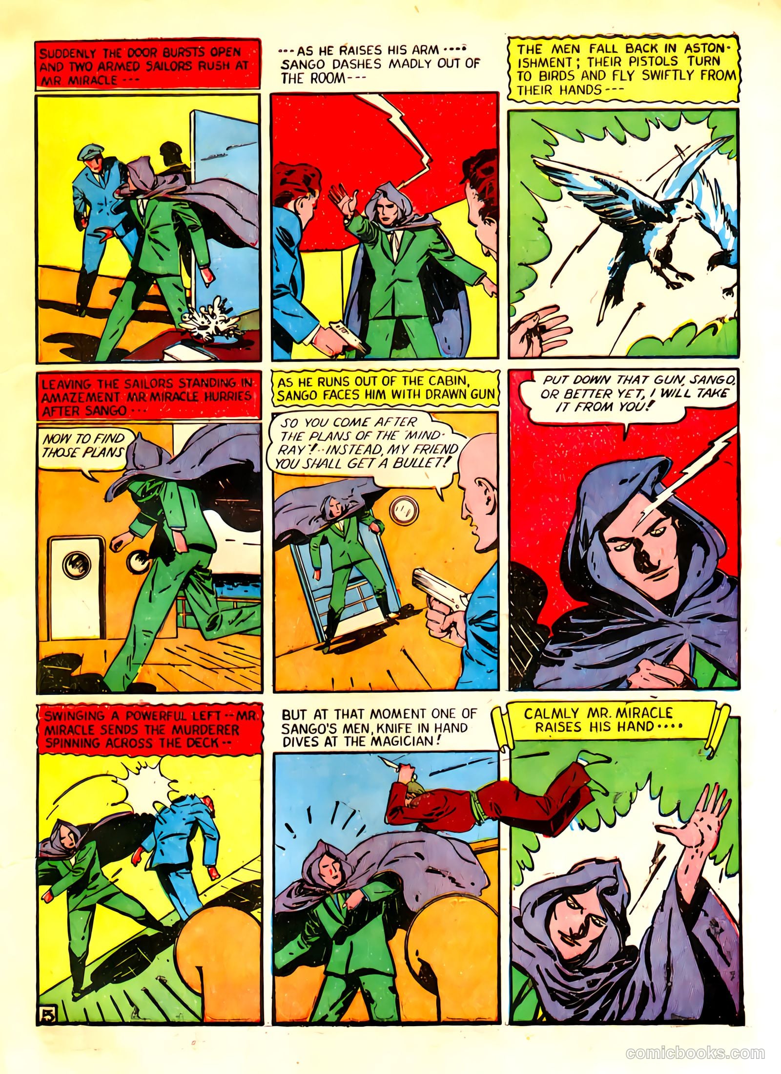 Captain Fearless Comics #1 — page 65 of 68