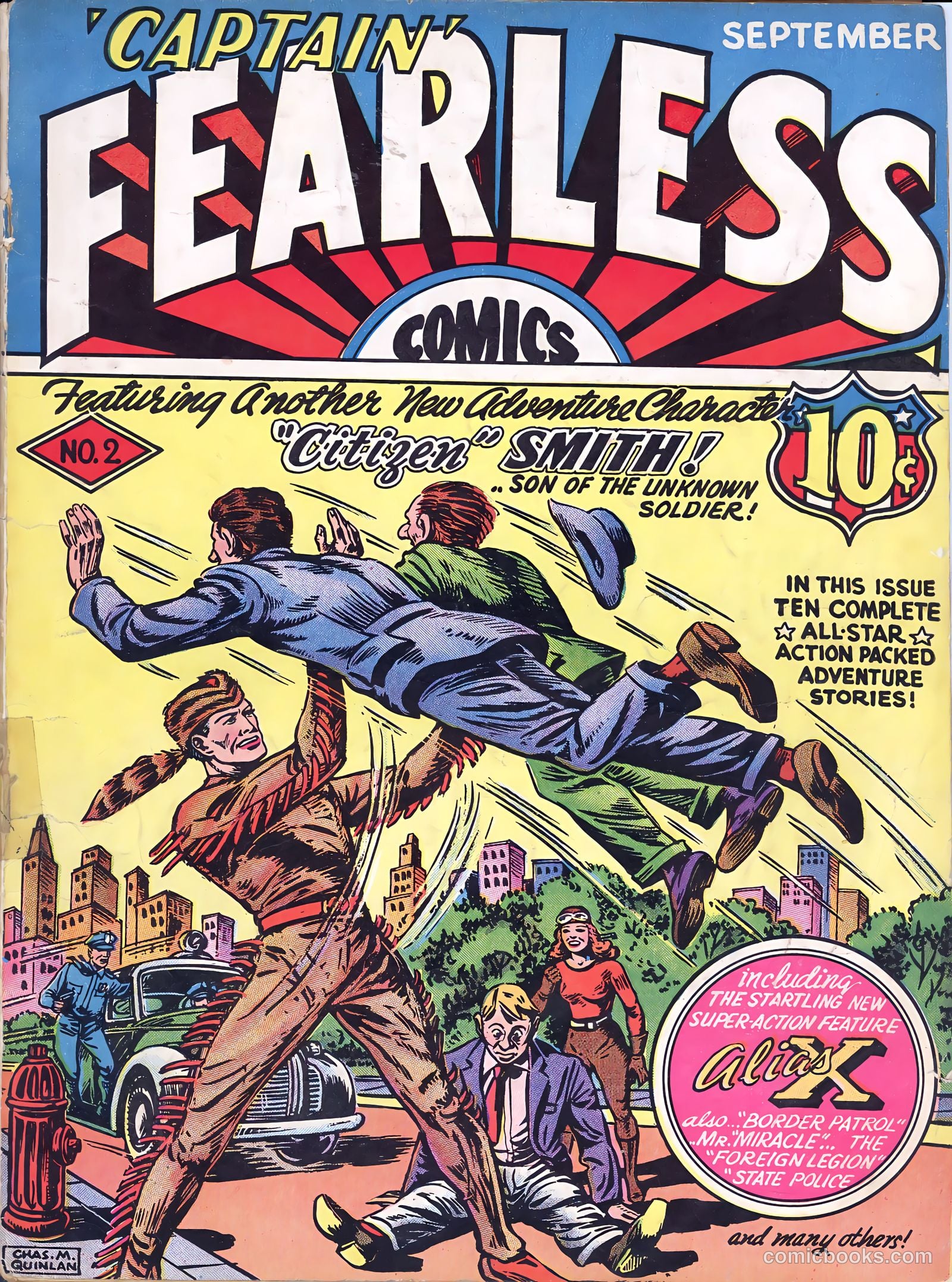 Captain Fearless Comics #2 — page 1 of 68